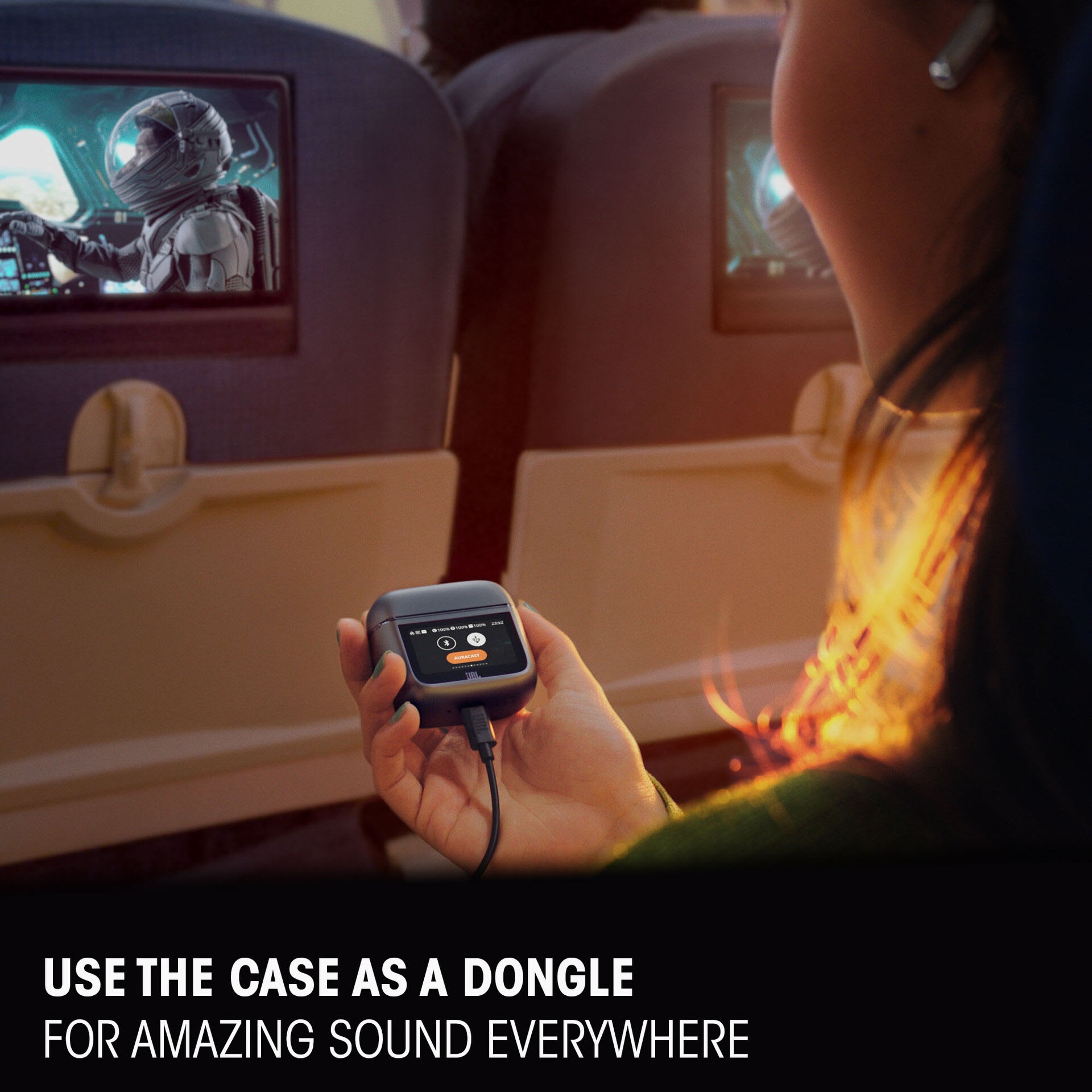 JBL wireless In-Ear-Kopfhörer »TOUR PRO 3 TWS« A2DP Bluetooth Active Noise Cancelling (ANC) | Freisprechfunktion | Stummschaltung