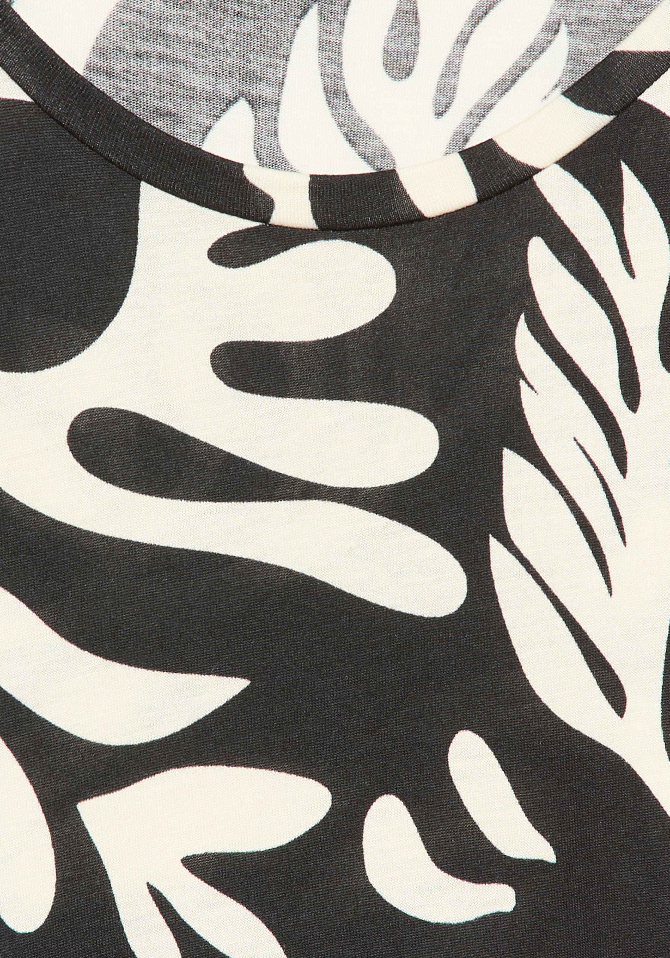 French Connection Nachthemd 1-teilig,  im zeitlosen Schwarz-Weiß-Look