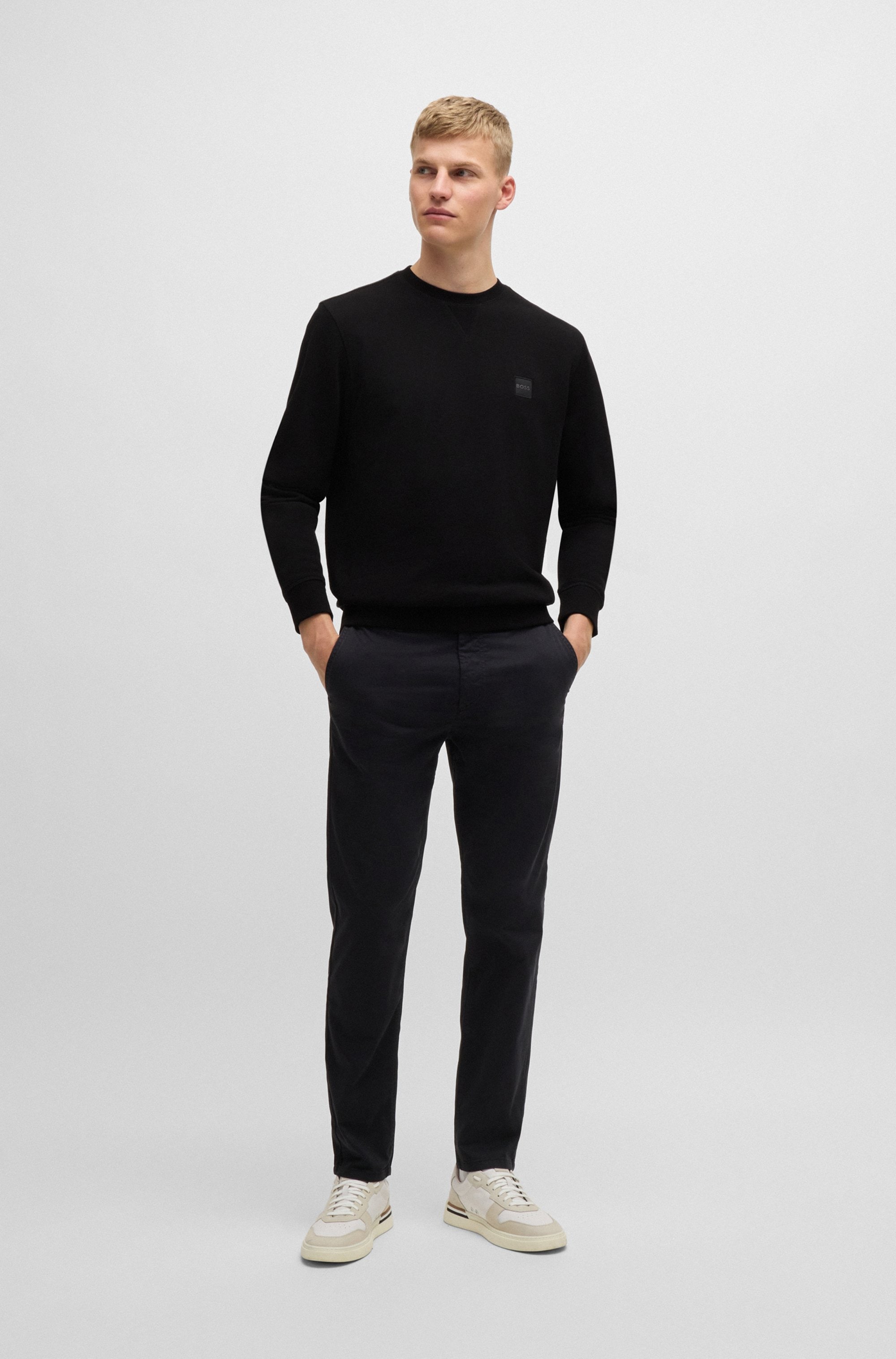 BOSS ORANGE Sweatshirt »Westart«, mit BOSS Logopatch