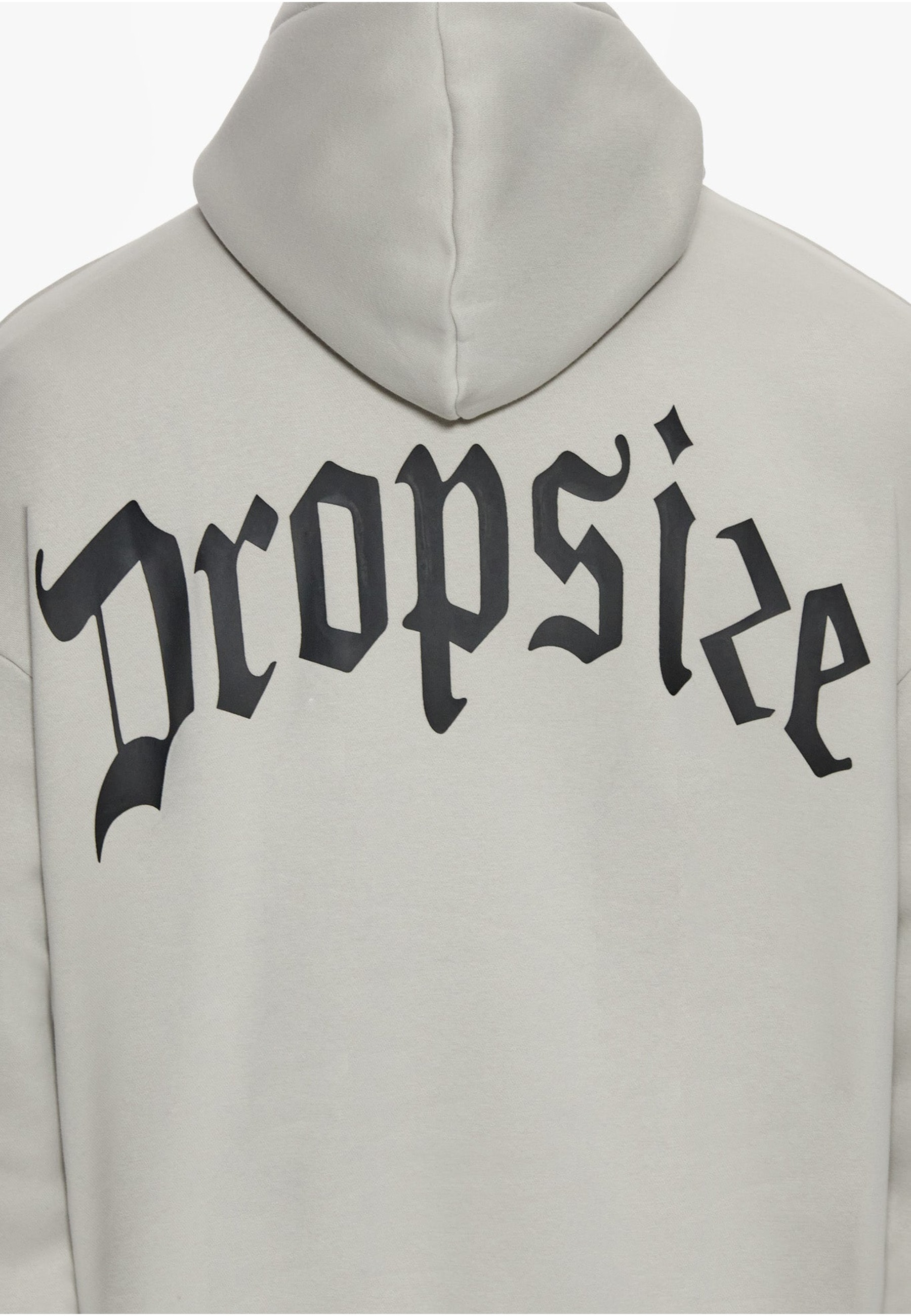 Dropsize Kapuzenpullover »Dropsize Herren Heavy Oversize Puffer Logo Backprint Hoodie« 1 Stk.