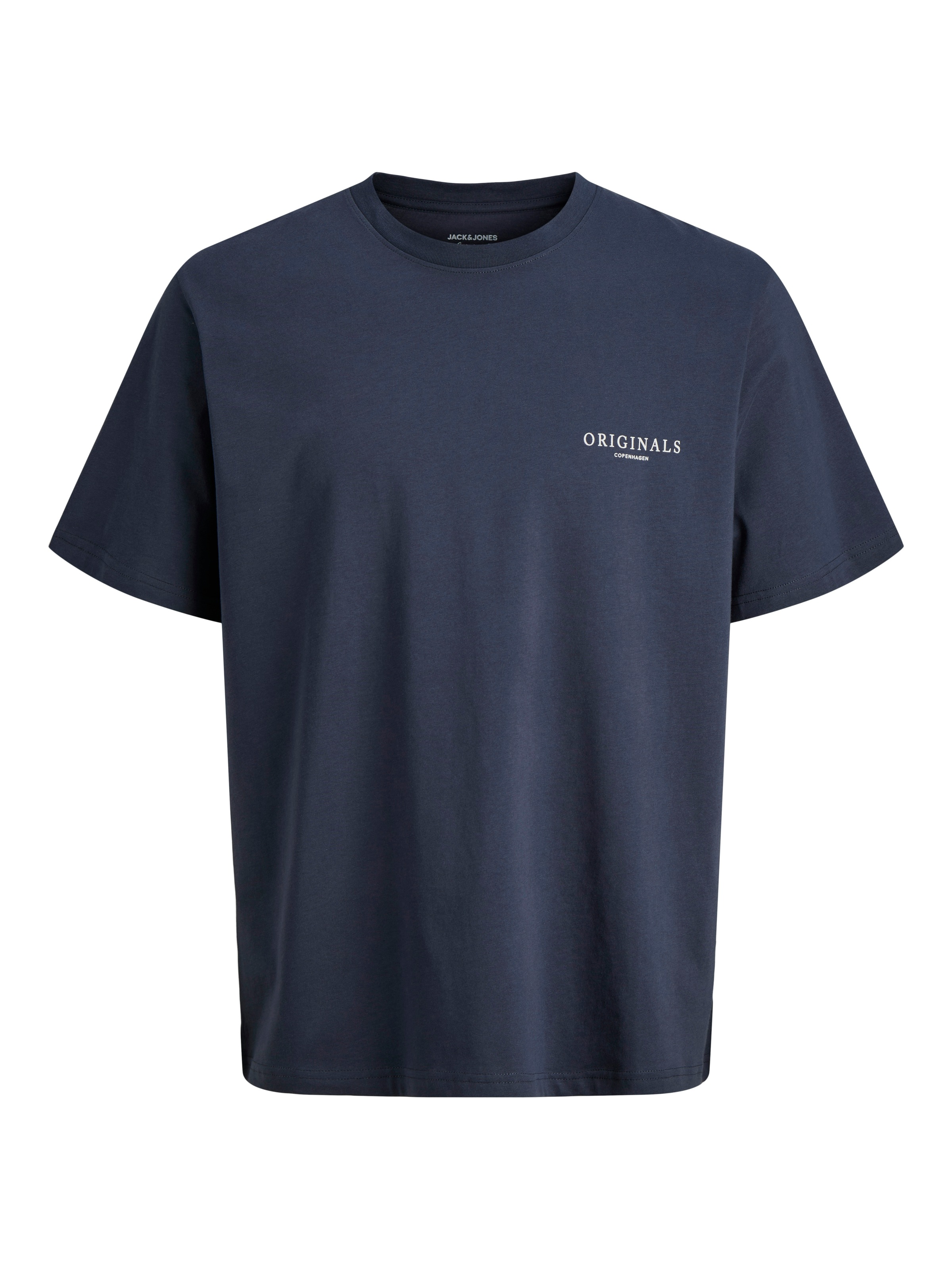 Jack & Jones Kurzarmshirt »JORMONTAUK AOP BACK TEE SS CREW NECK« Baumwolle, regular fit