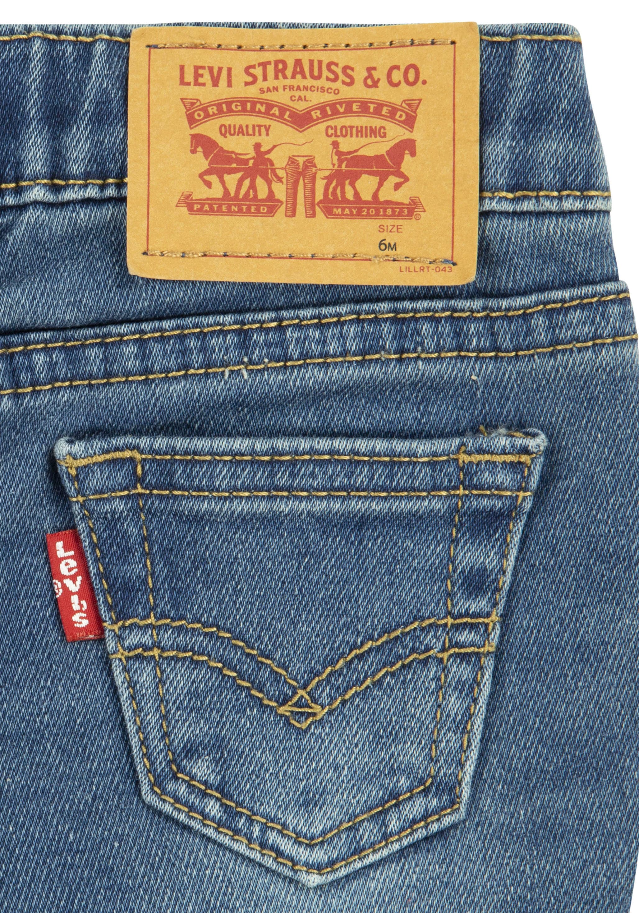 Levi's® Kids Schlupfjeans »LVB SKINNY DOBBY PULL ON PANTS«, for Baby BOYS