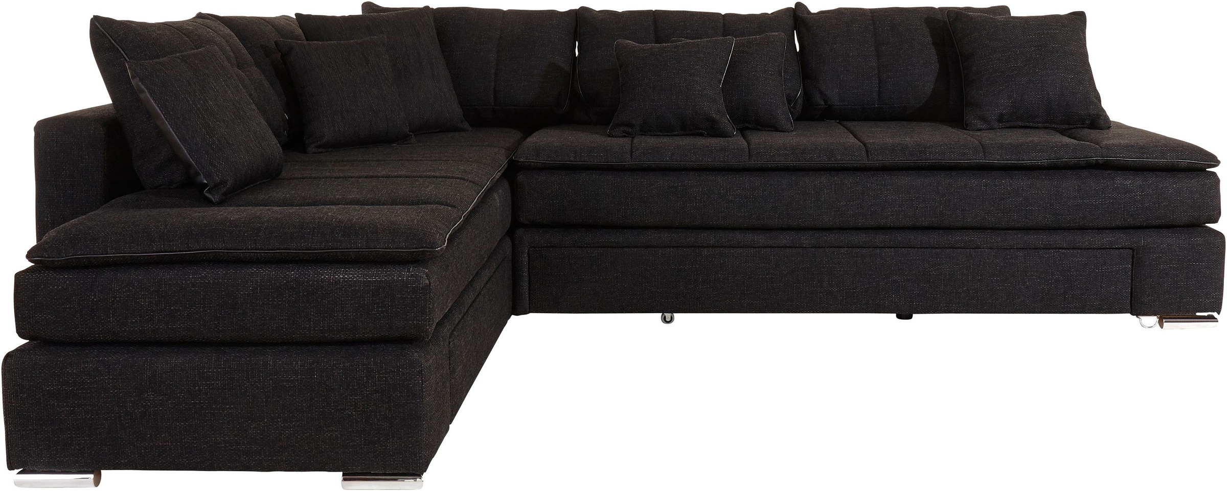 INOSIGN Ecksofa »Boxspringbett Night & Day L-Form mit Dauer-Schlaffunktion günstig online kaufen