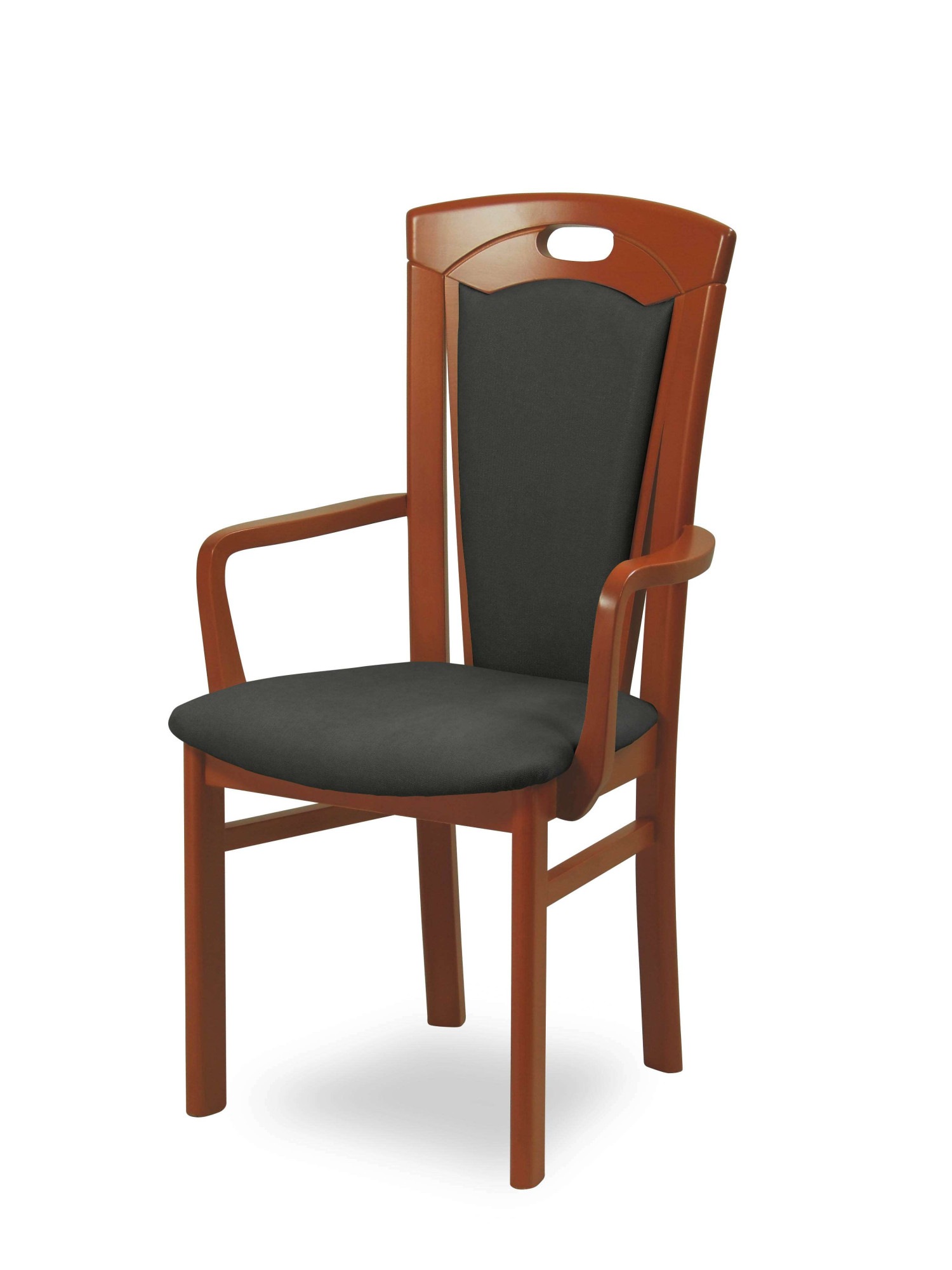 Home affaire Esszimmerstuhl »FERDI, Armlehnstuhl, Made in Italy, Massivholz günstig online kaufen