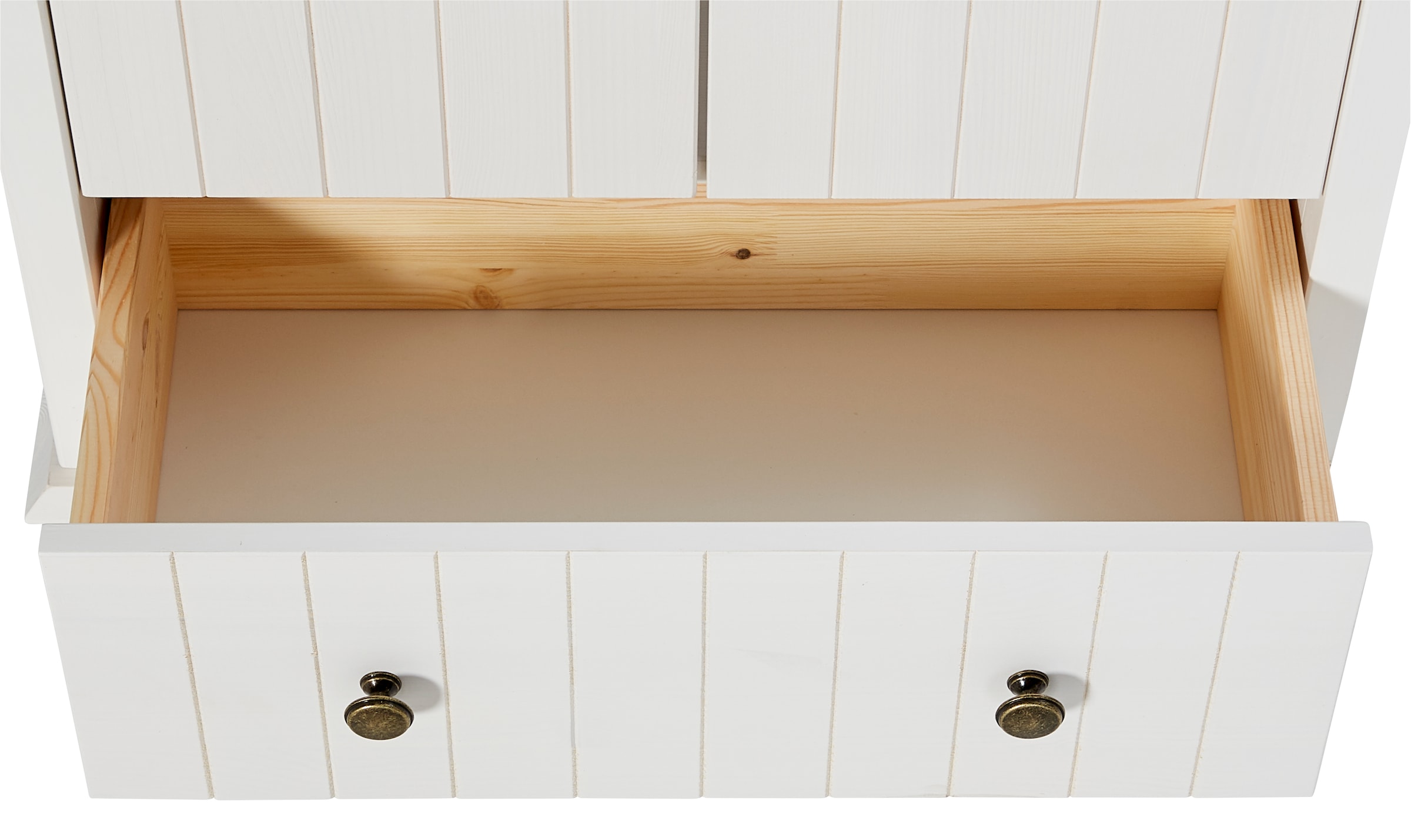 Home affaire Waschbeckenunterschrank »Vili«, Badezimmerschrank, Badunterschrank mit Schublade, aus Massivholz
