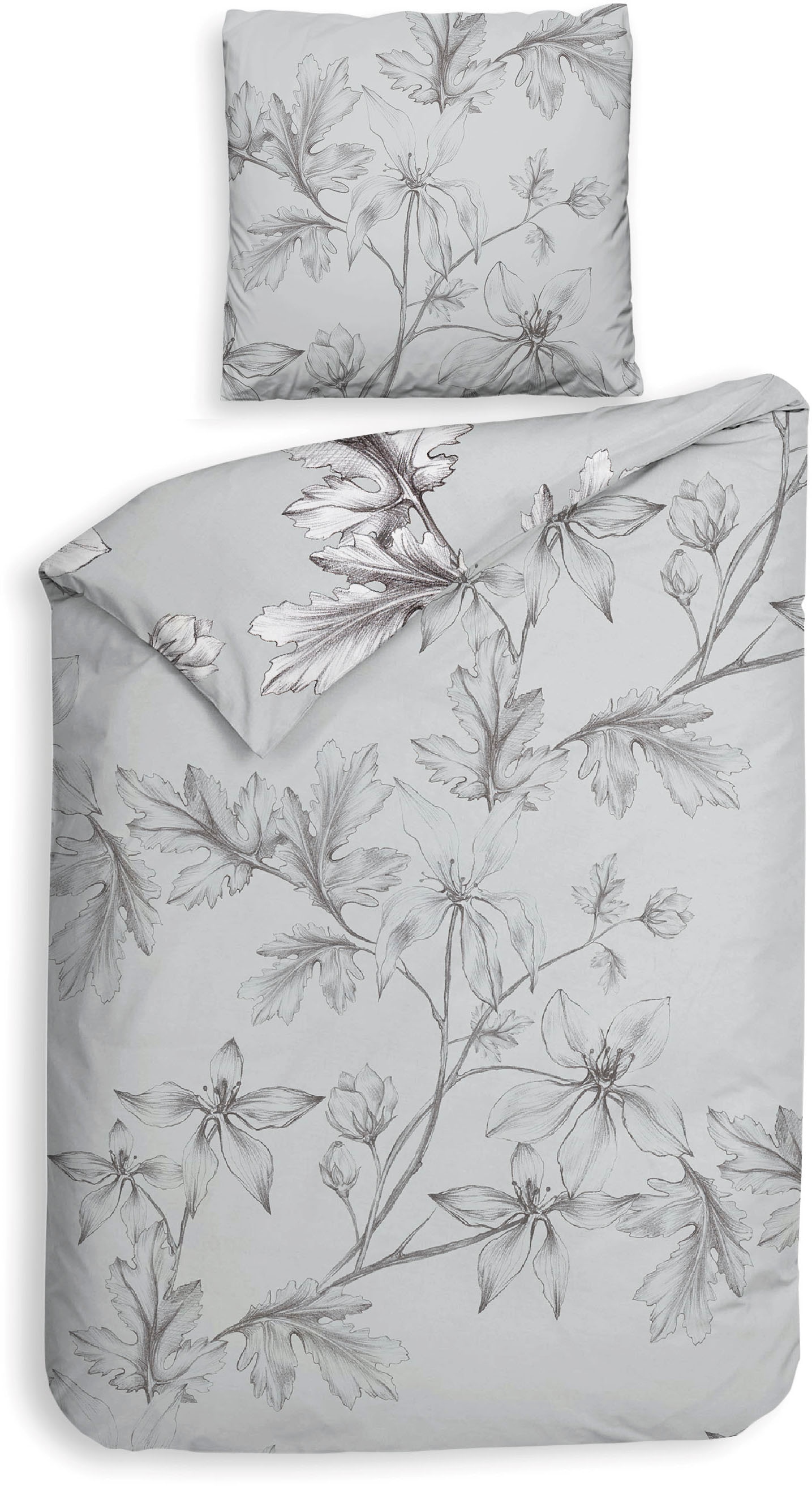 Heckett & Lane Bettwäsche »Ketill« 2 tlg. 100% Baumwolle, hochwertiges Mako günstig online kaufen