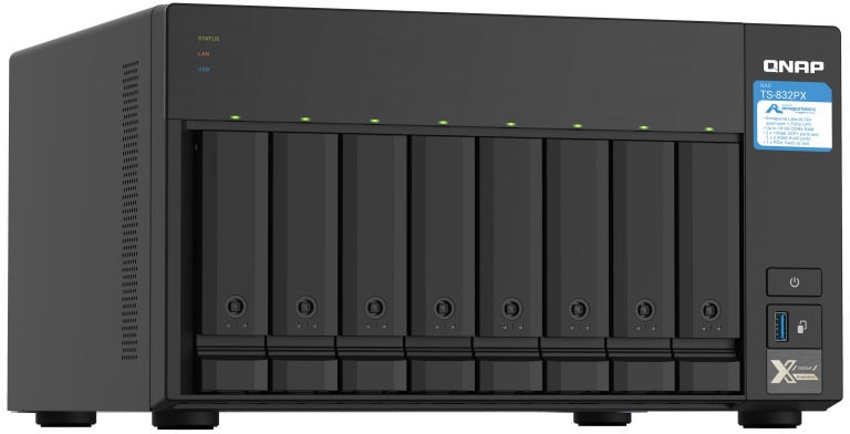 QNAP NAS-Gehäuse »TS-832PX-4G«