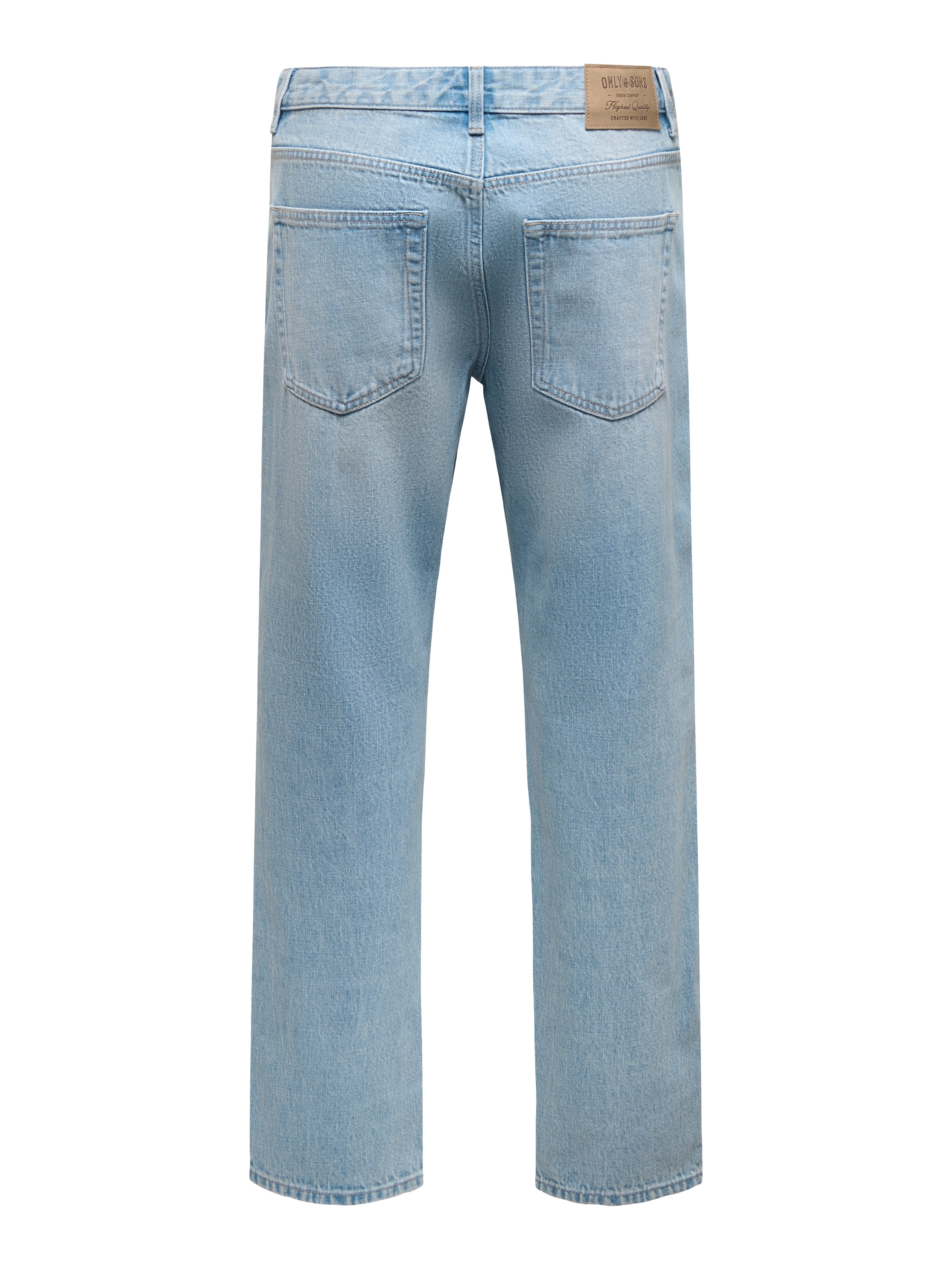 ONLY & SONS Straight-Jeans »ONSEDGE STRAIGHT DNM« Baumwolle, straight fit