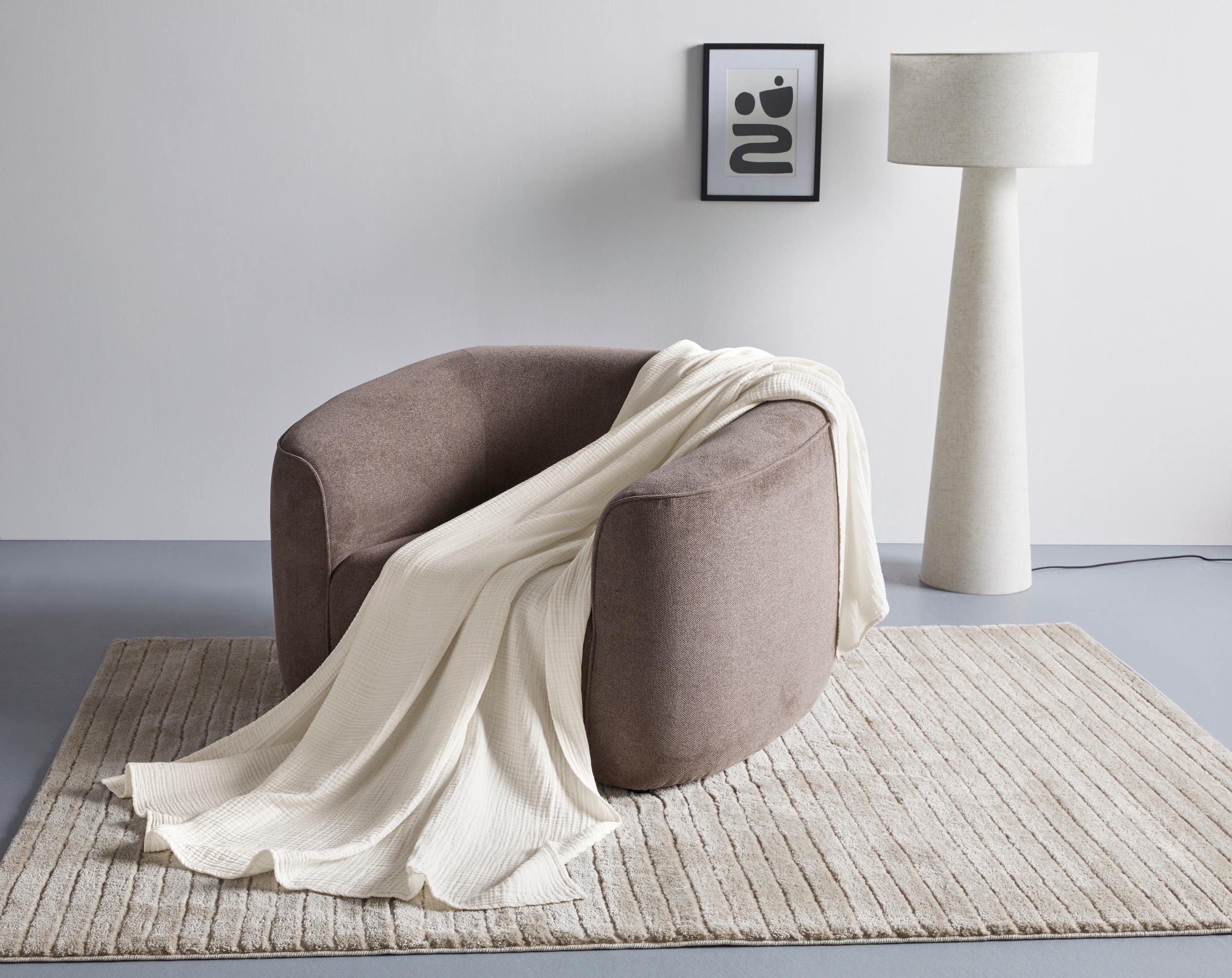LeGer Home by Lena Gercke Wohndecke »HEVIN«, Tagesdecke im Baumwoll-Crinkle günstig online kaufen