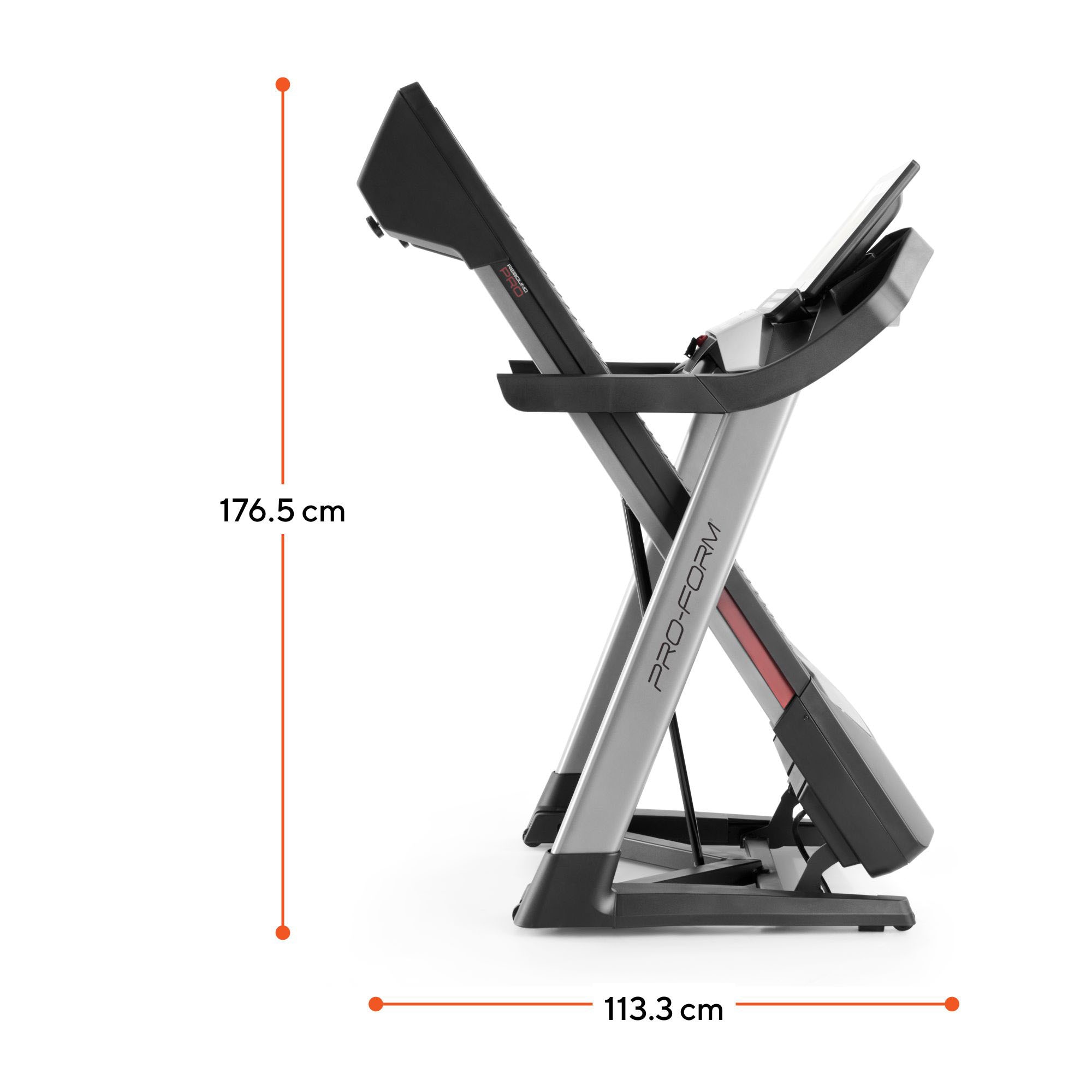 Pro Form Laufband »ProForm Pro 9000«, (iFIT-Laufband aktiviert, zum Laufen und Gehen mit 22" Touchscreen), bis max. 22 km/h, klappbar