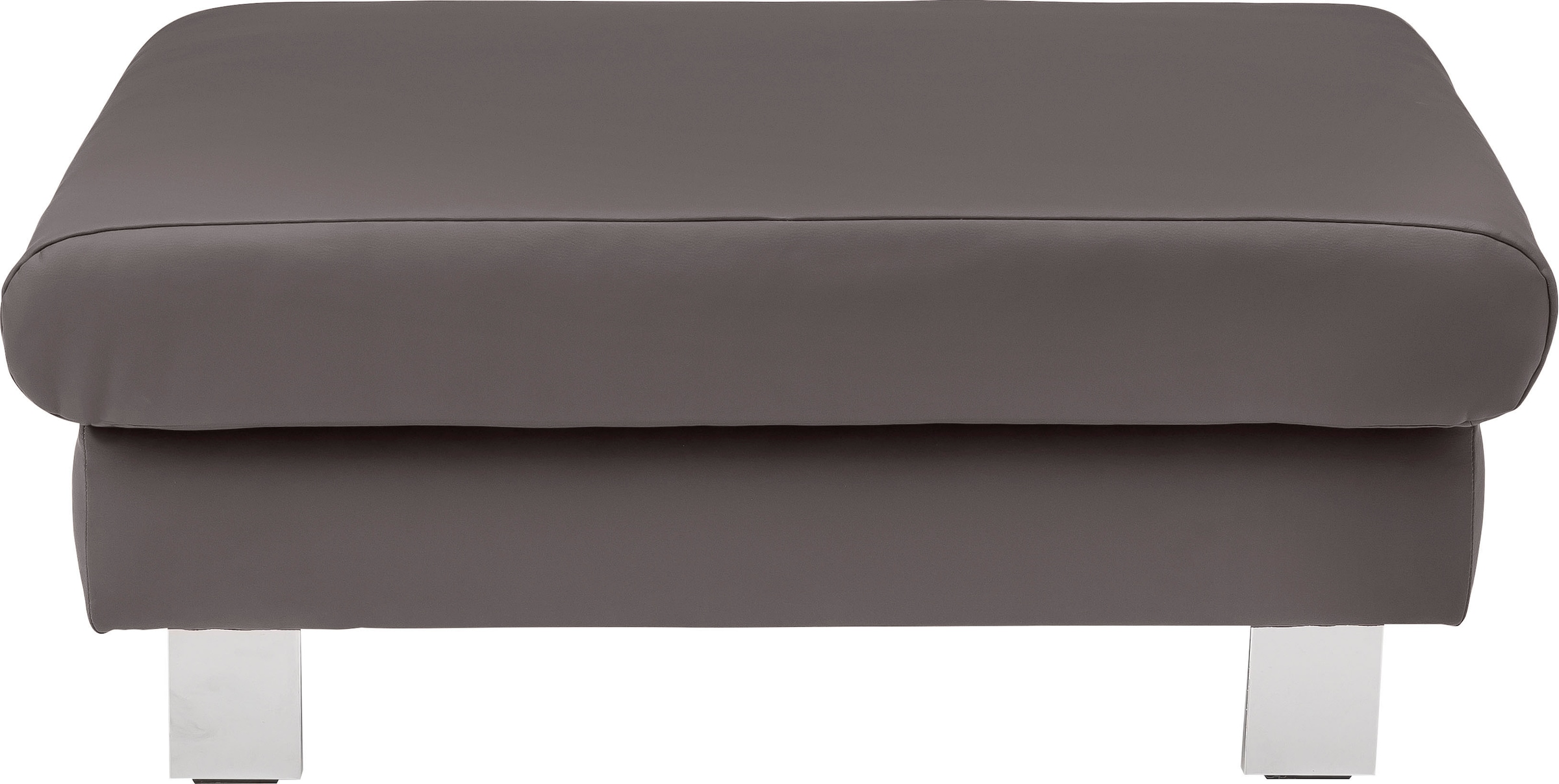 COTTA Polstergarnitur »Komaris L-Form«, (Set), Set bestehend aus: Ecksofa mit Kopfteilverstellung & Hocker