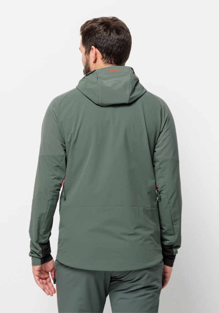 Jack Wolfskin Softshelljacke »ALPSPITZE HOODY M«, mit Kapuze