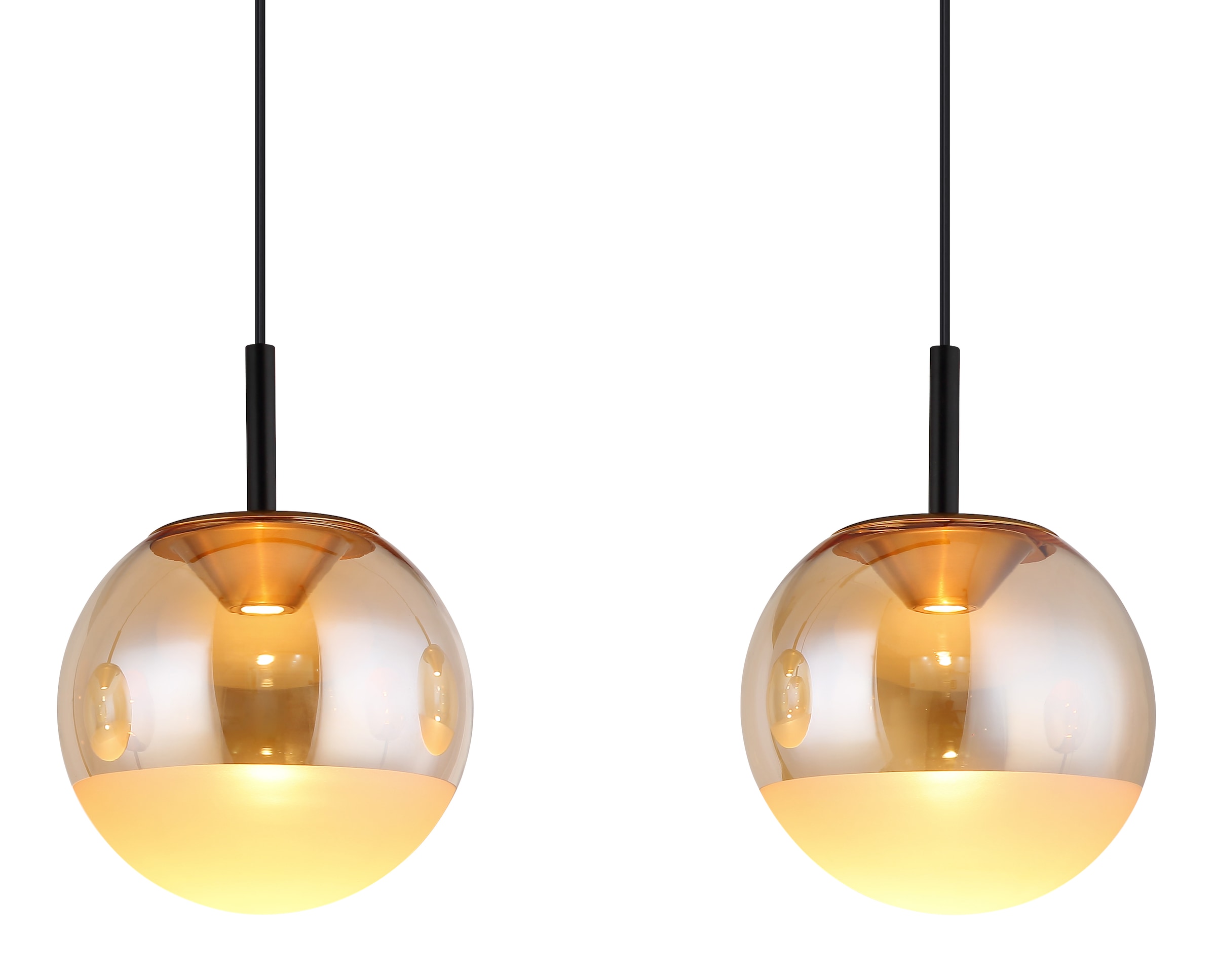 GLOBO LIGHTING Hängeleuchte »SEVERIN« LED-Modul 1 Stk. Warmweiß Hängelampe Esszimmer-Leuchte Esstischleuchte Wohnzimmer