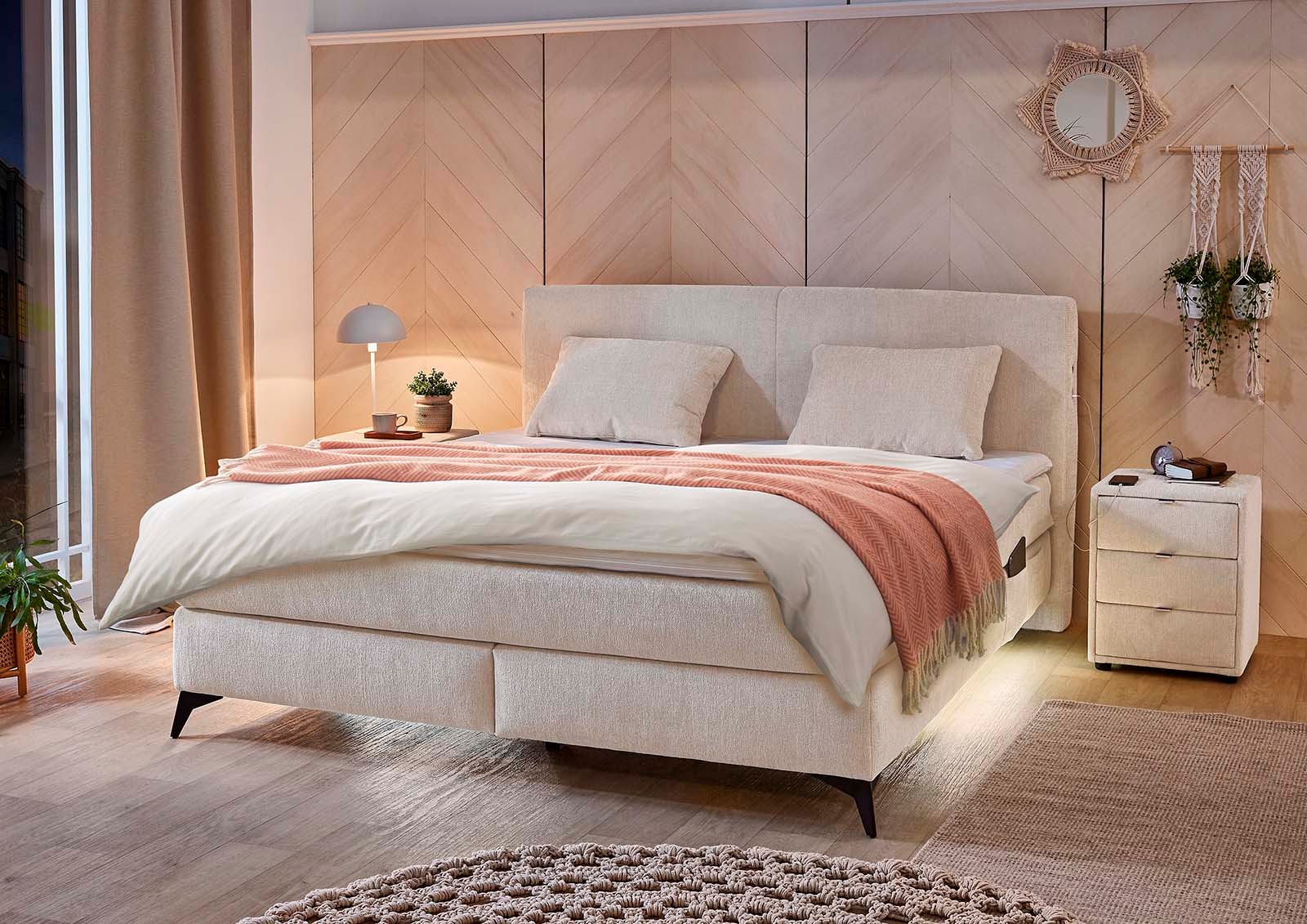 Jockenhöfer Gruppe Boxspringbett »Kira in den Breiten 160x200 & 180x200cm«, günstig online kaufen