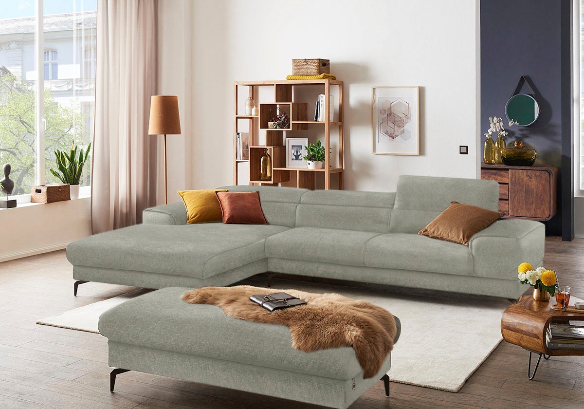 W.SCHILLIG Ecksofa "piedroo, Designsofa mit tollem Sitzkomfort, bequem und günstig online kaufen