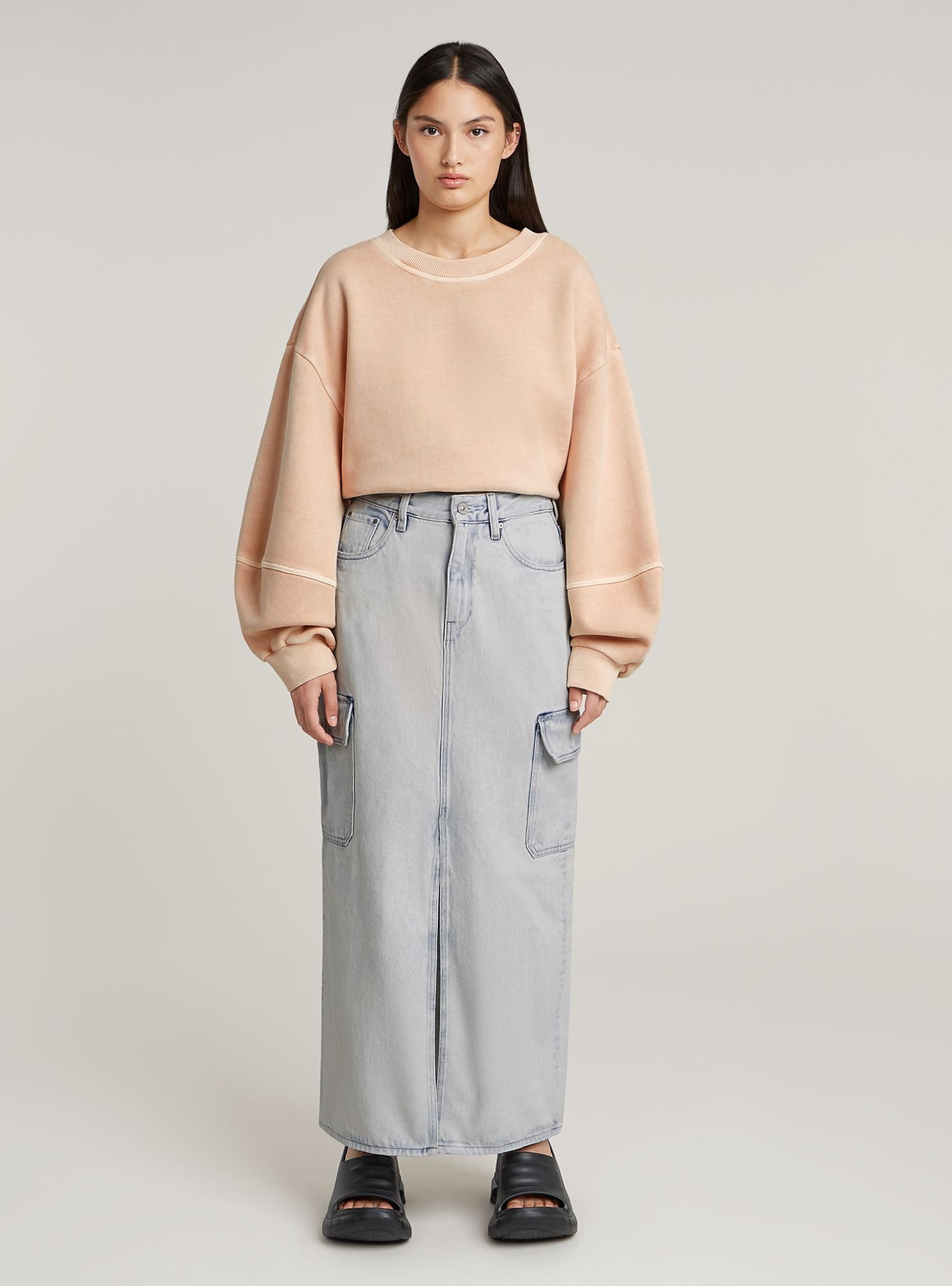 G-STAR Maxikleid »Viktoria Long Cargo Rock«