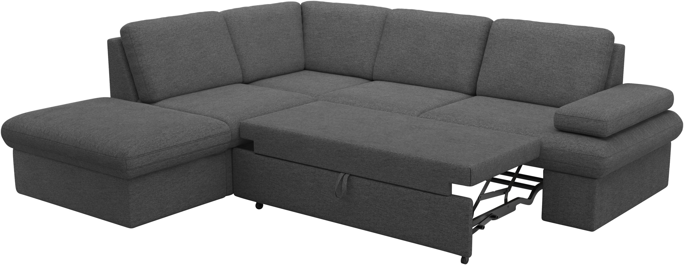 sit&more Ecksofa »Moreno«, mit Armteilverstellung,wahlweise mit Bettfunktion