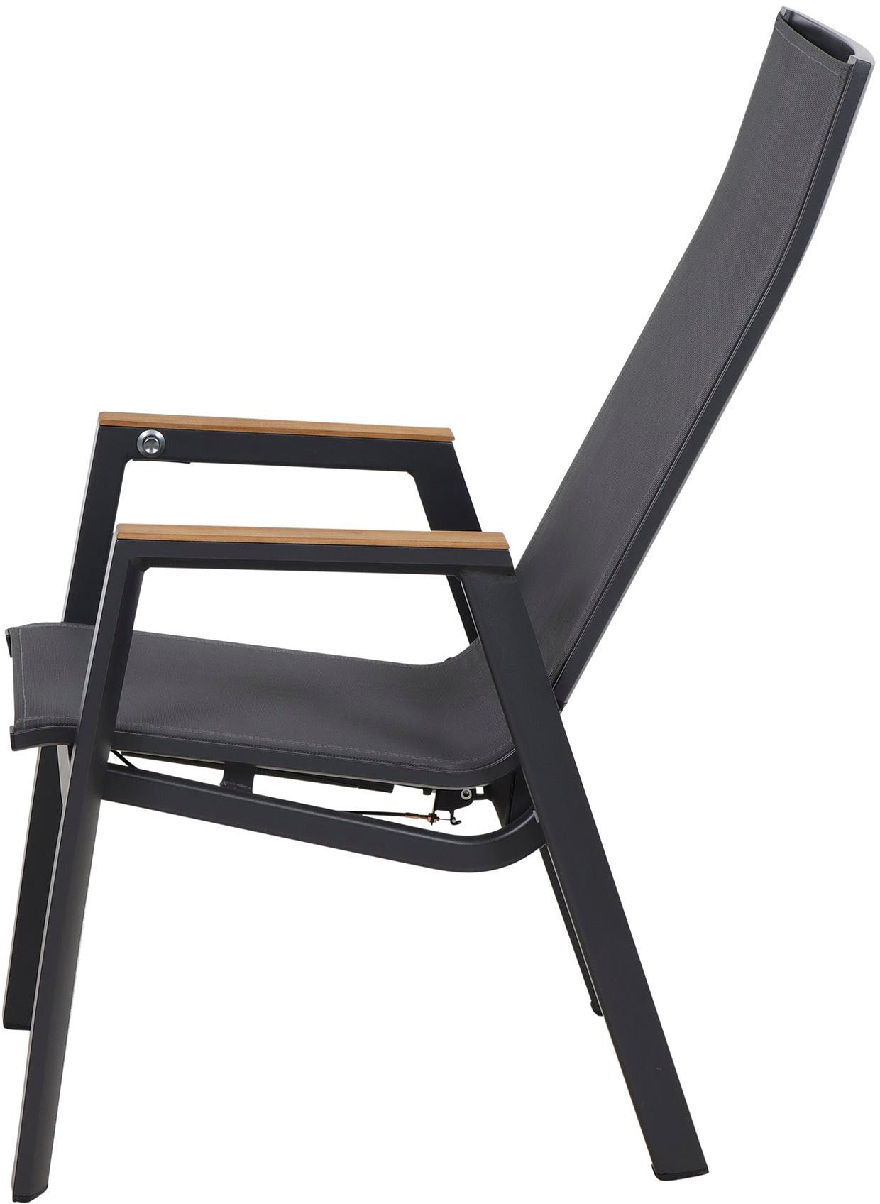 Siena Garden Garten-Essgruppe »Rondo«, (Set, 5 tlg.), bestehend aus 4 Sesseln und 1 Tisch