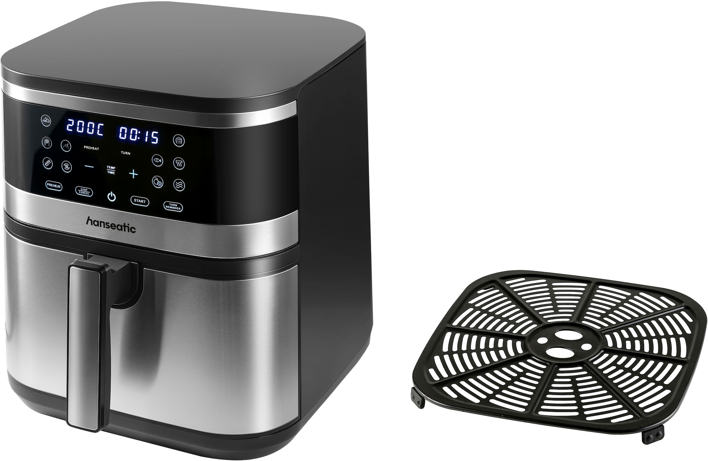Hanseatic Heißluftfritteuse »HAF810SCA« 1700 W inkl. 3 Jahre Herstellergarantie