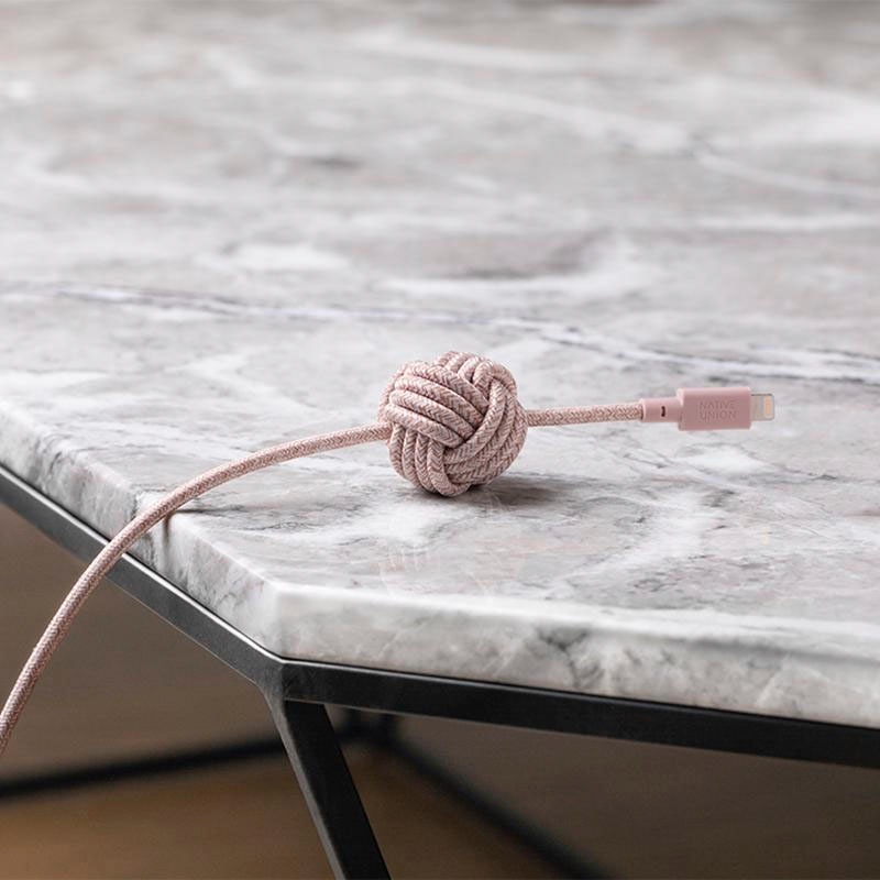 NATIVE UNION Smartphone-Kabel »Night Cable USB-A to Lightning 3 m«, Lightning, USB Typ A, 300 cm
