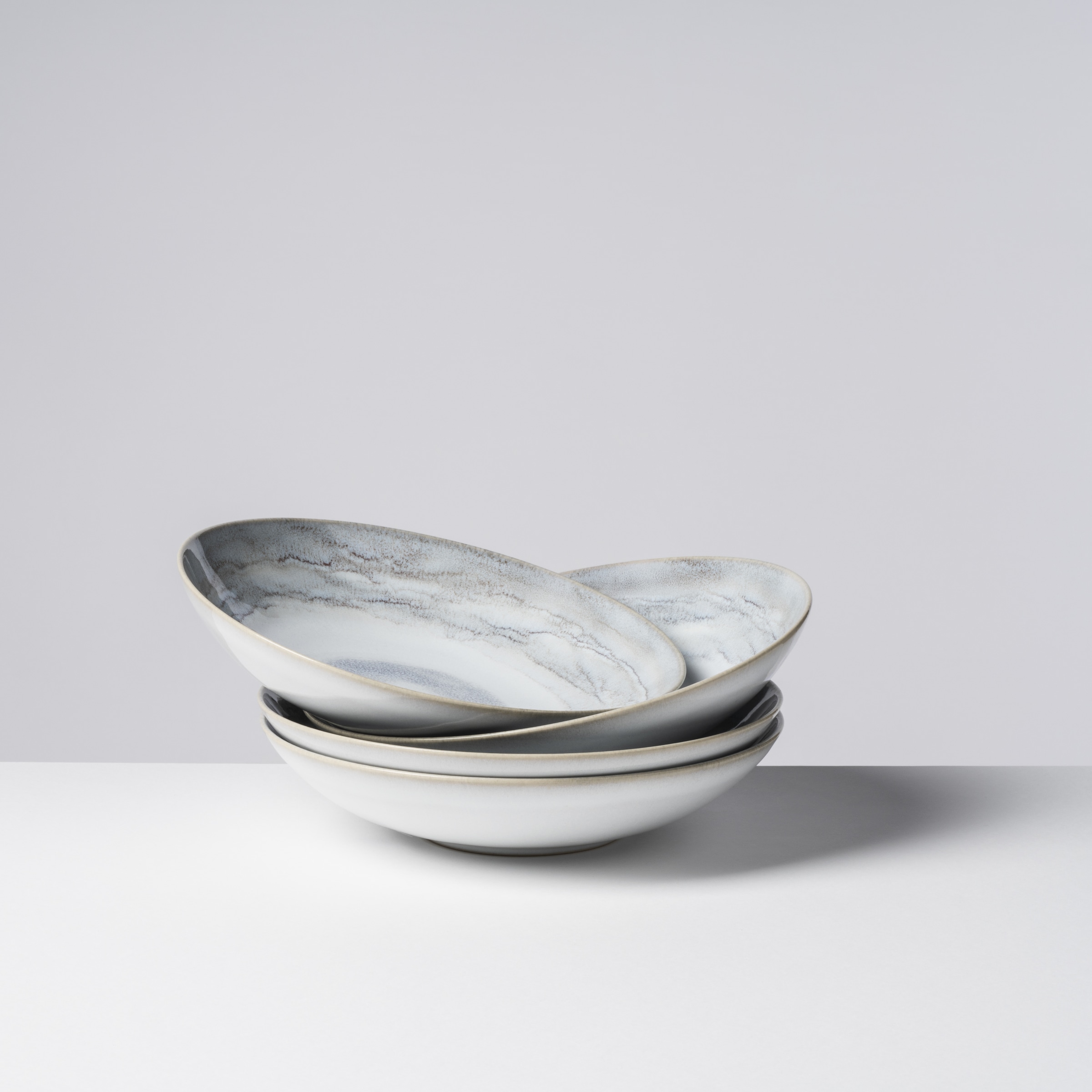 gipfelstück Suppenteller »Tiefer See« Scandi-Style, glänzende Reaktivglasur günstig online kaufen