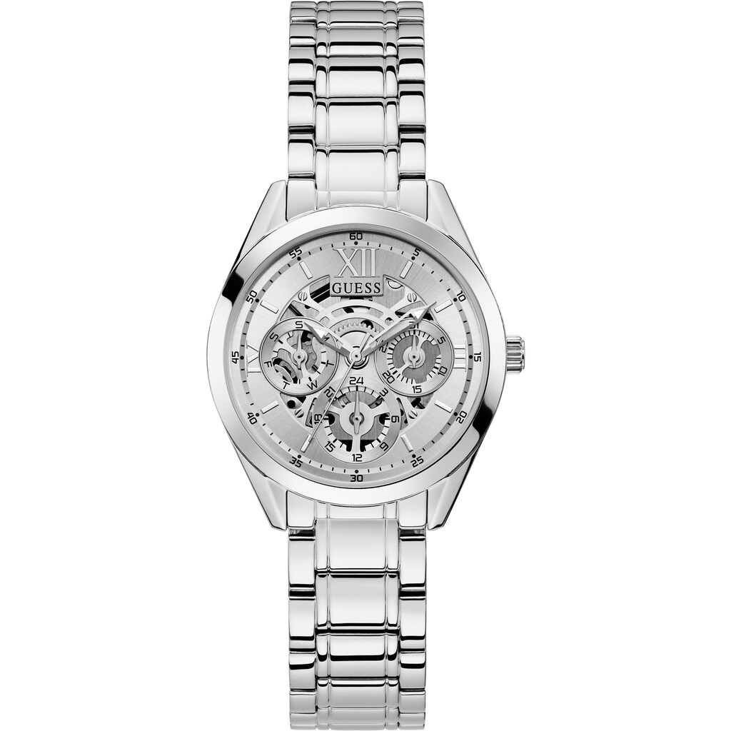 Guess Multifunktionsuhr »CLEAR CUT, GW0253L1«