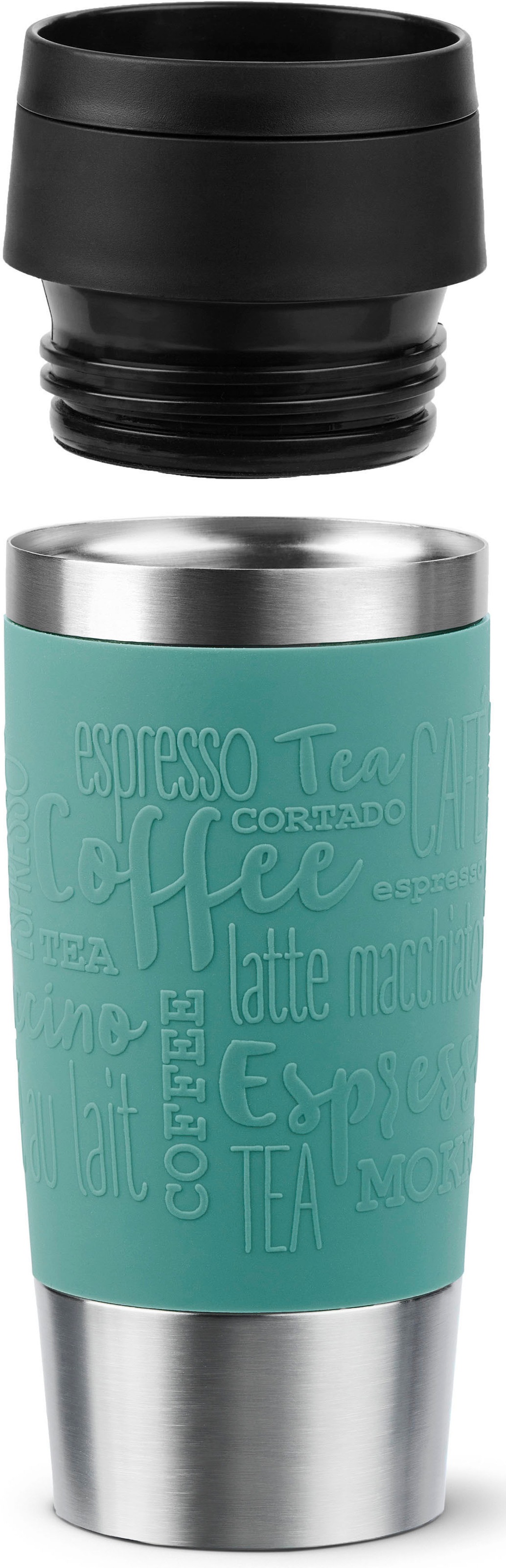Emsa Thermobecher »Travel Mug Classic, mit 360°-Trinköffnung«, 4h heiß, 8h kalt - 360 ml / 6h heiß, 12h kalt - 500 ml, 100% dicht