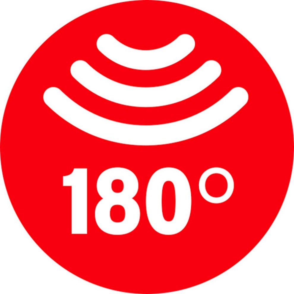 Brennenstuhl Bewegungsmelder »PIR 180«, 180° horizontaler Erfassungswinkel, max. 12 m Reichweite