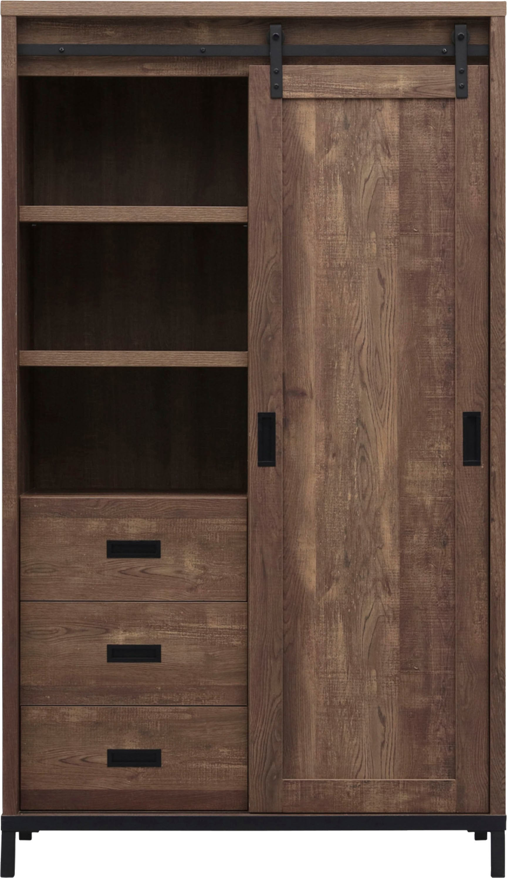OMG Design Mehrzweckschrank »Stanley Wohnzimmerschrank«, mit Schiebetür, Höhe 170 cm