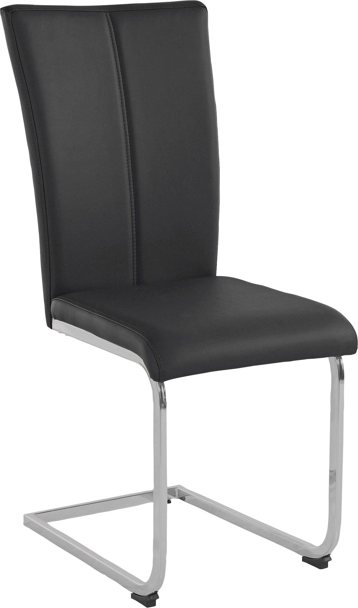Home affaire Freischwinger »Alex« (Set) 2 Stk. Kunstleder Stuhl belastbar b günstig online kaufen