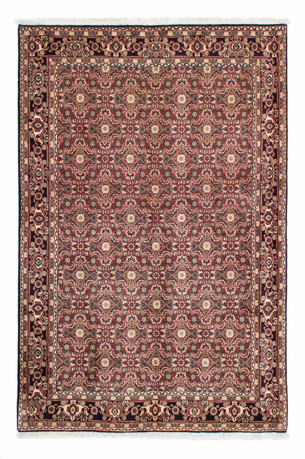 morgenland Wollteppich »Bidjar - Zanjan Stark Gemustert Rosso 208 x 137 cm« günstig online kaufen