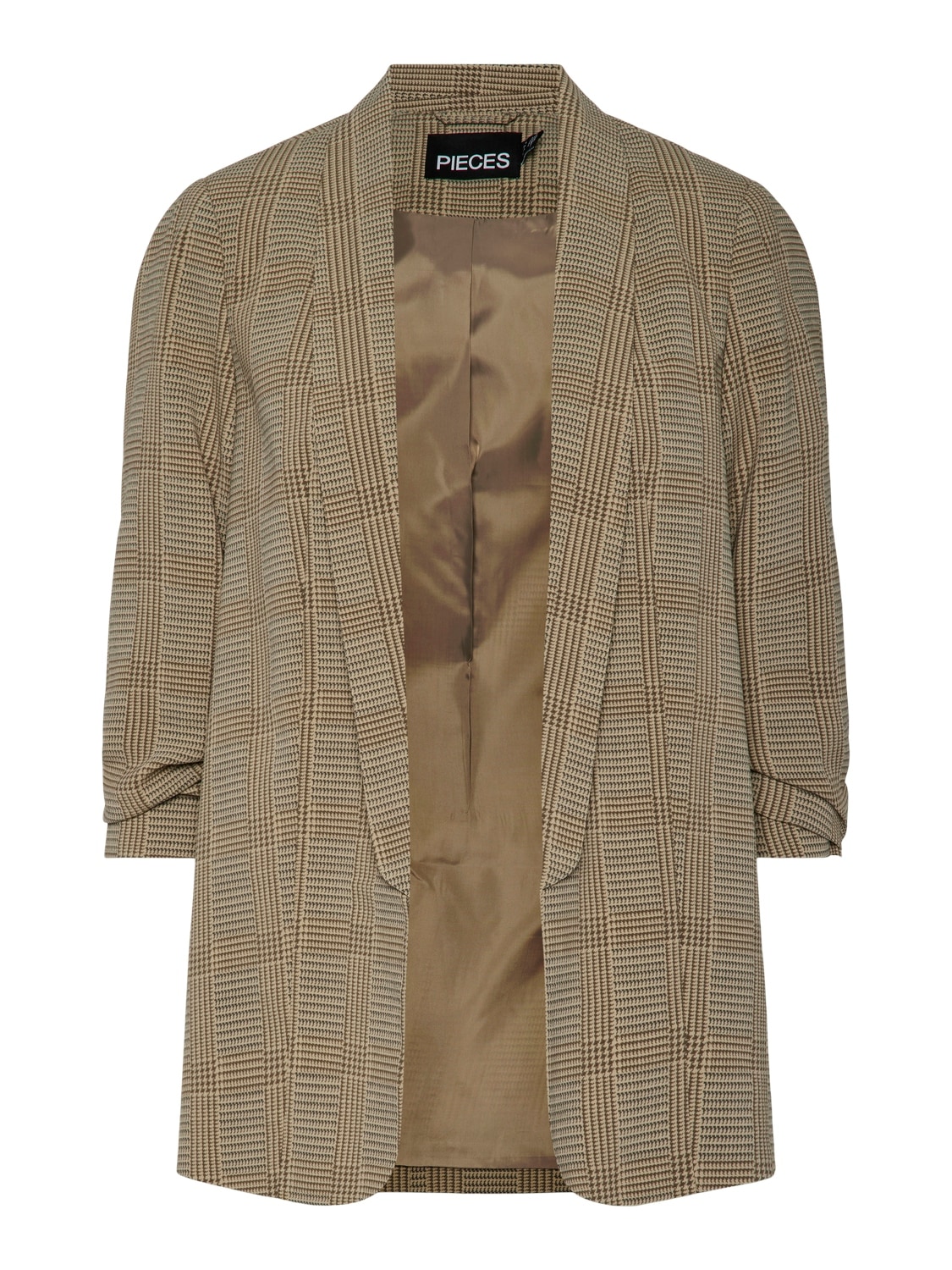 pieces Blusenblazer »PCBOSELLA 3/4 PRINTED BLAZER NOOS«, mit 3/4 Ärmel