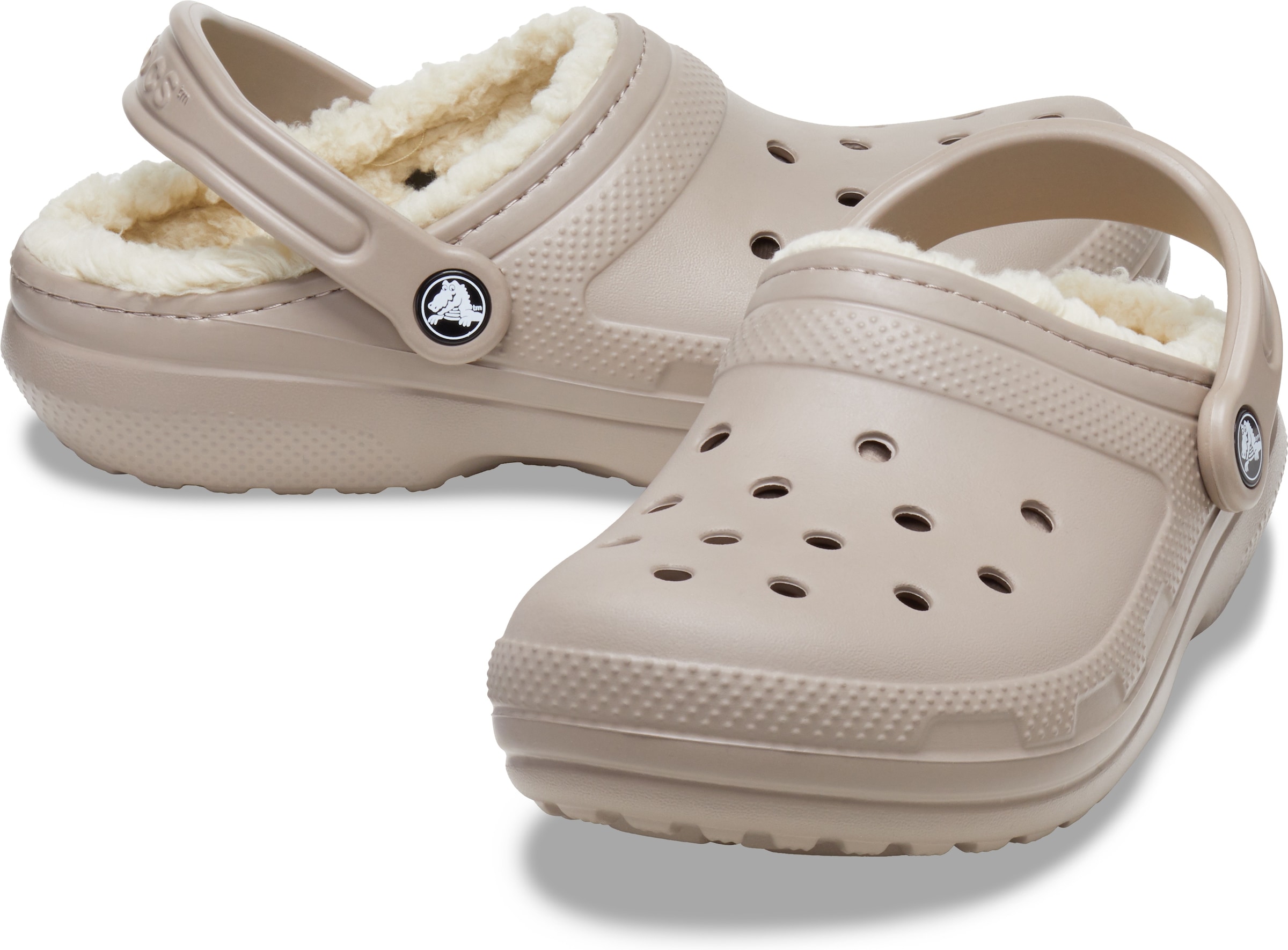 Crocs Clog »Classic Lined«, Pantolette, Hausschuh, Winterschuh mit Warmfutter