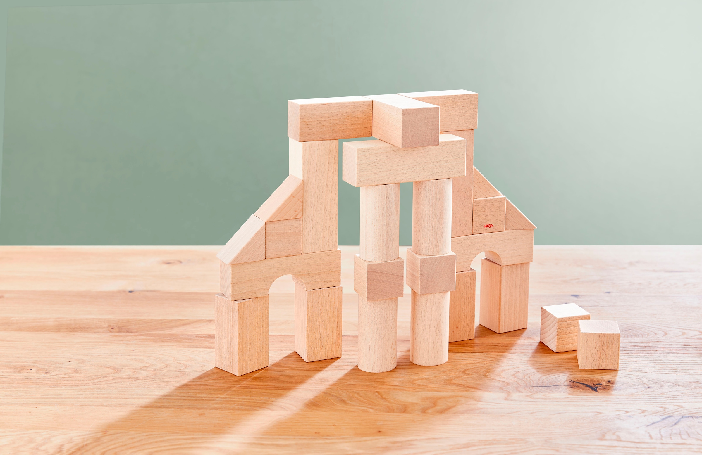 Haba Spielbauklötze »Meine ersten Bausteine natur«, Made in Germany