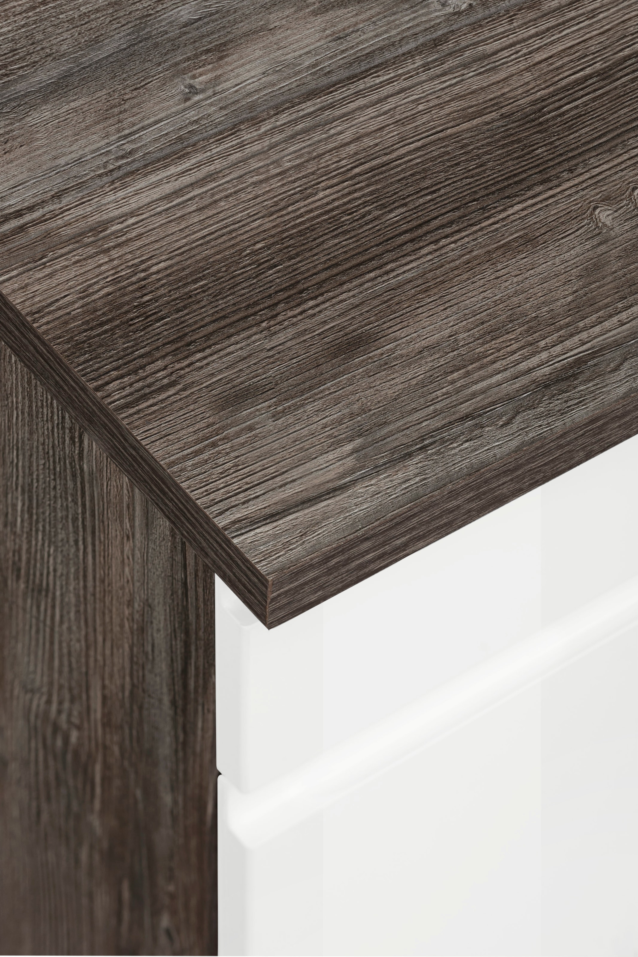 HELD MÖBEL Küchenzeile »Virginia«, Breite 390 cm, mit Glaskeramik-oder Induktionskochfeld