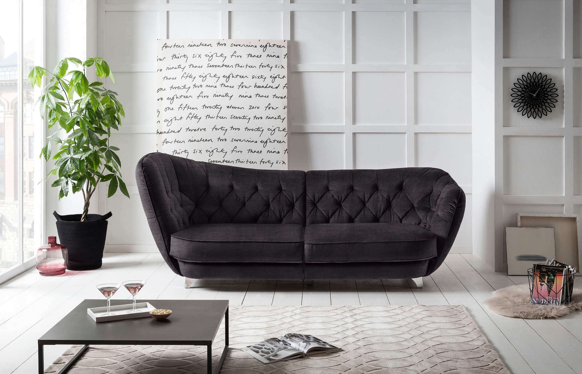 Leonique Big-Sofa "Retro" günstig online kaufen