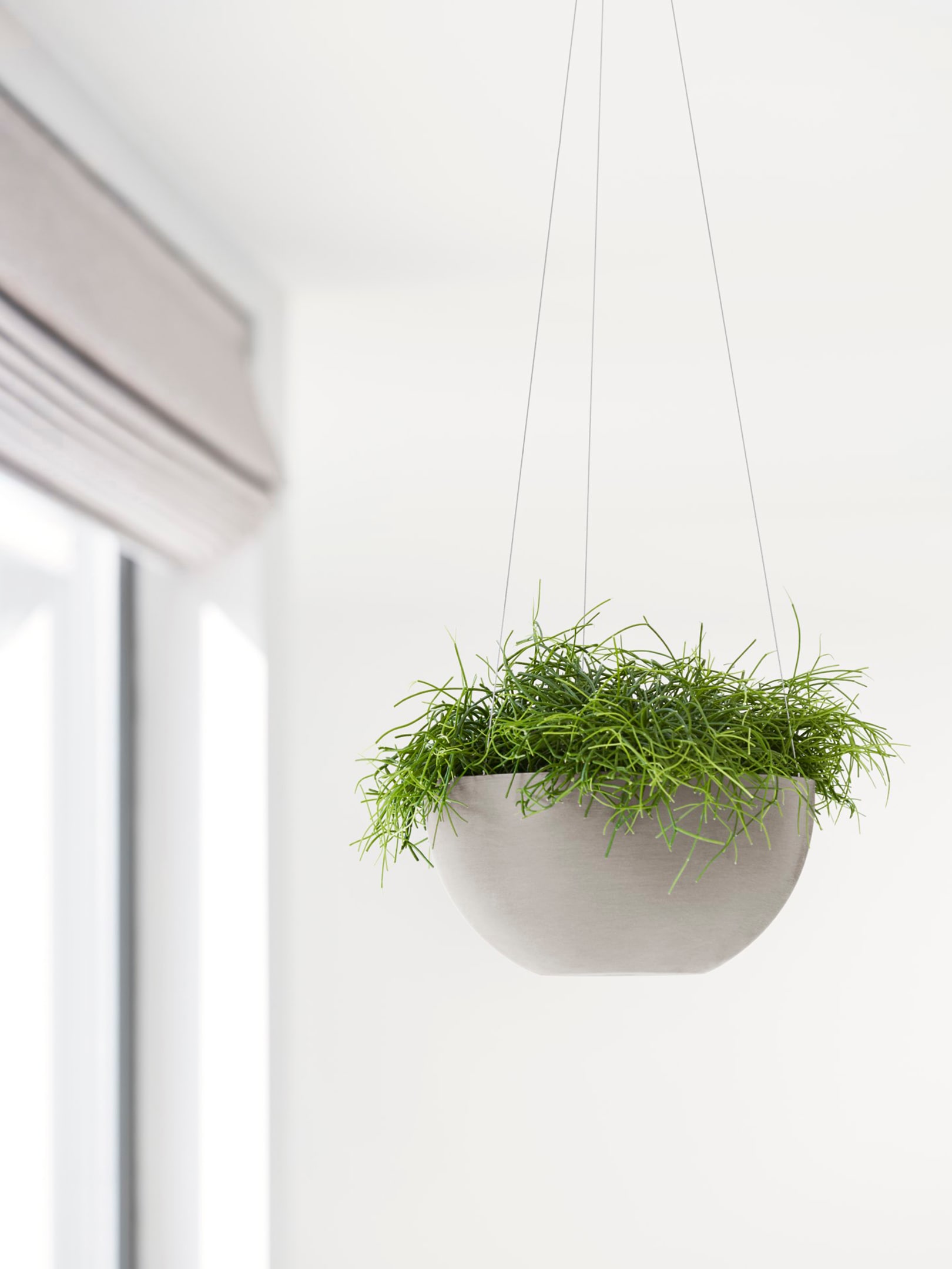 ECOPOTS Blumentopf »Brussels hängend 27 Taupe« für innen und außen: frostsicher, bruchsicher und lichtbeständig