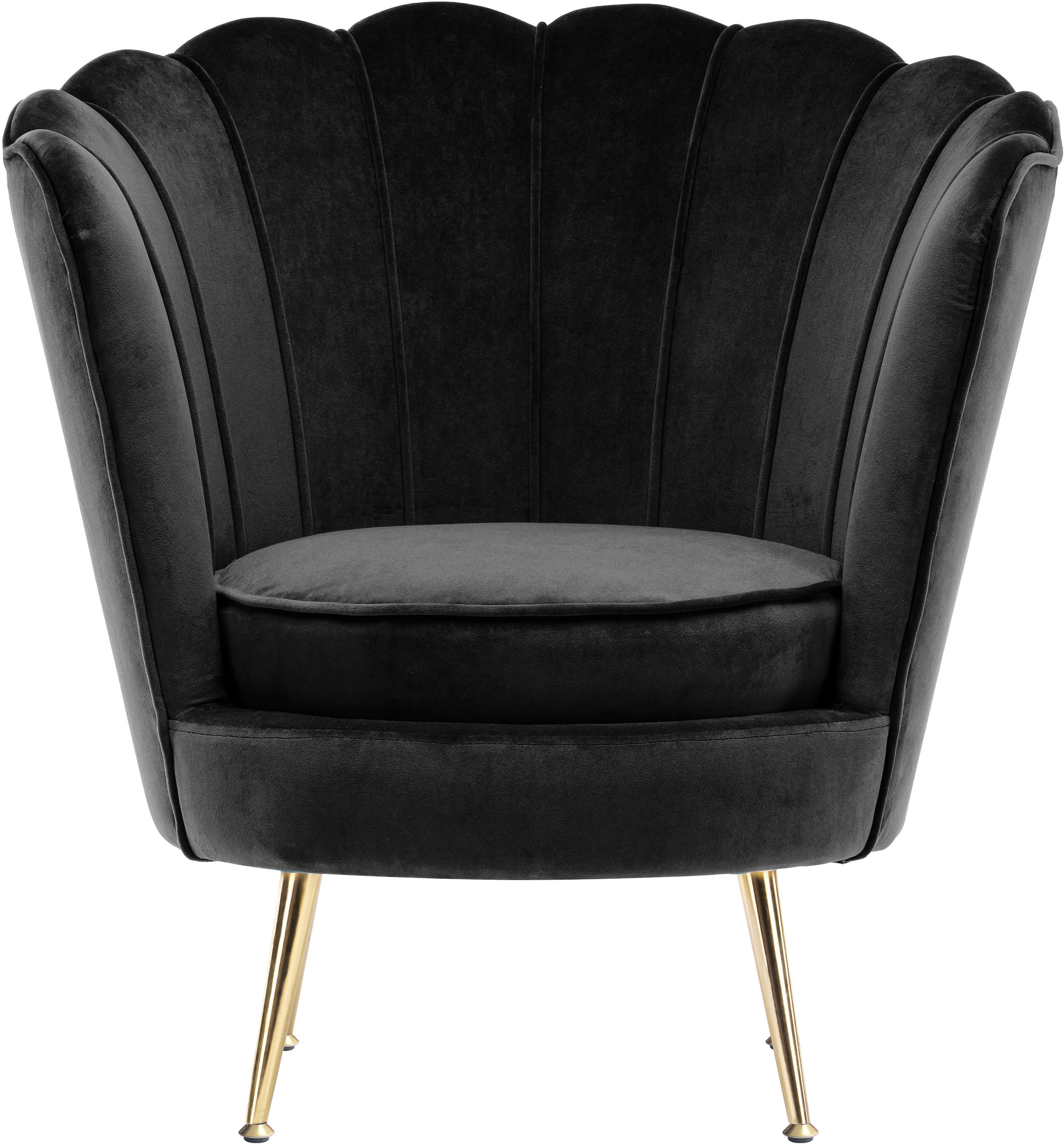 Kayoom Sessel »Sofa Barbara 125, hochwertiger Velvet-Stoff mit samtweicher günstig online kaufen