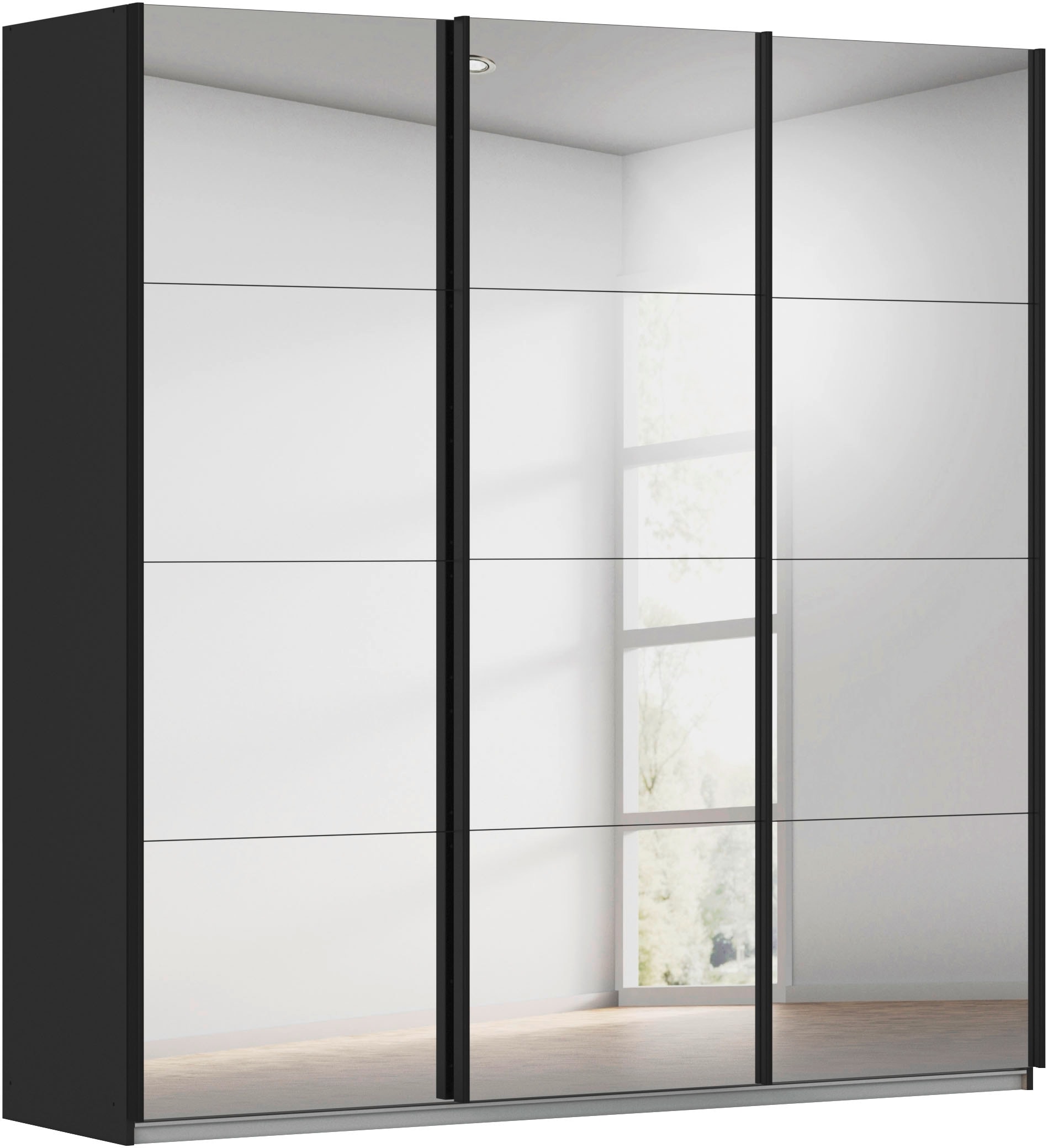 OTTO home Kleiderschrank »Mehrzweckschrank Aktenschrank Möbel Mietswohnung Schlafzimmer OTELI« 3 Ausstattungen BASIC/CLASSIC/PREMIUM (inkl. SOFT-CLOSE-FUNKTION),  Breiten 203/271/315/360 cm Höhen 210/229 cm MADE IN GERMANY