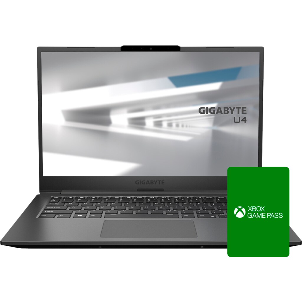 Gigabyte Notebook »U4 UD-70DE823SD«, 35,6 cm, / 14 Zoll, Intel, Core i7, Iris Xe Graphics, 512 GB SSD