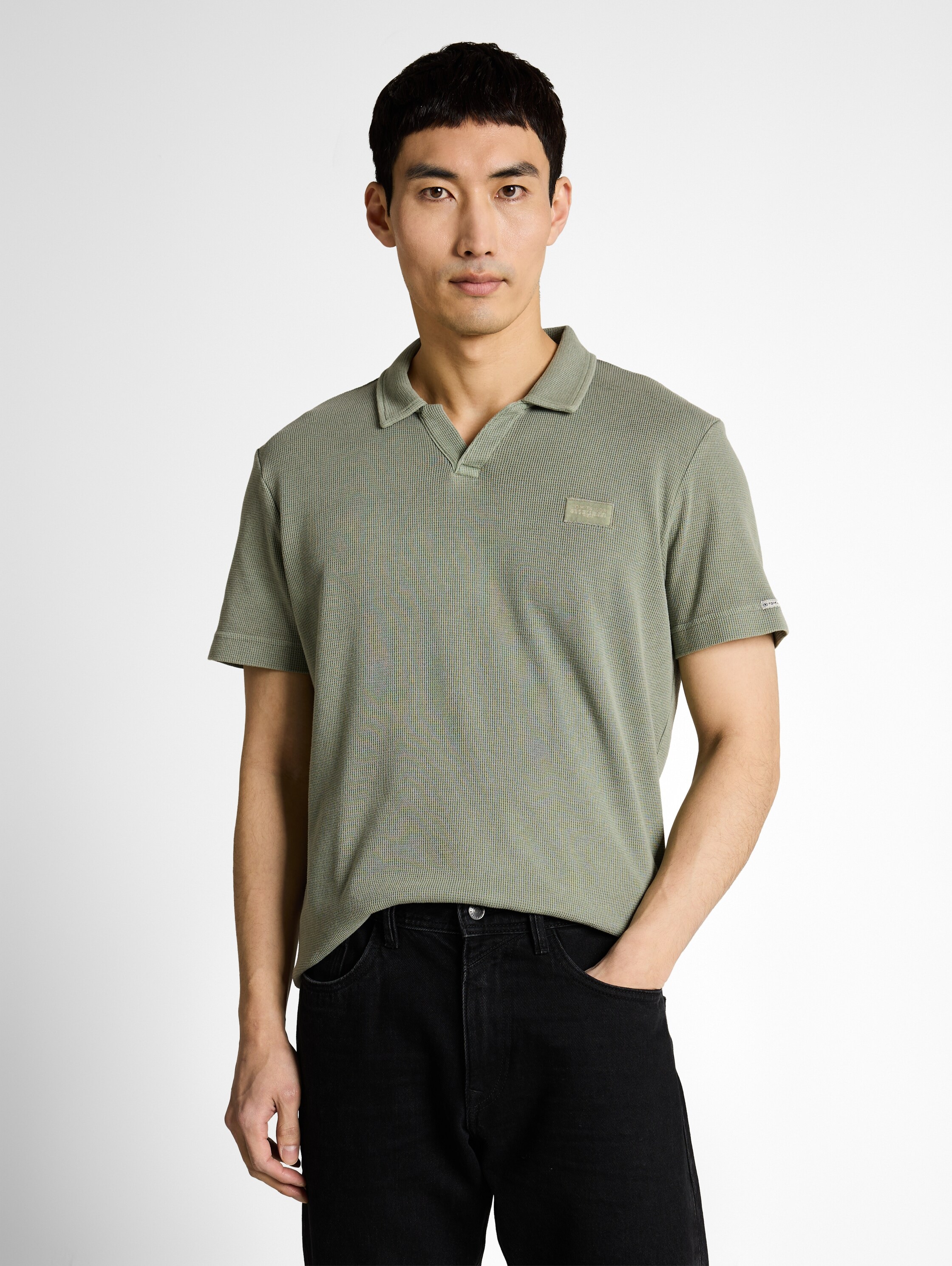 TOM TAILOR Poloshirt mit Logo Stickerei
