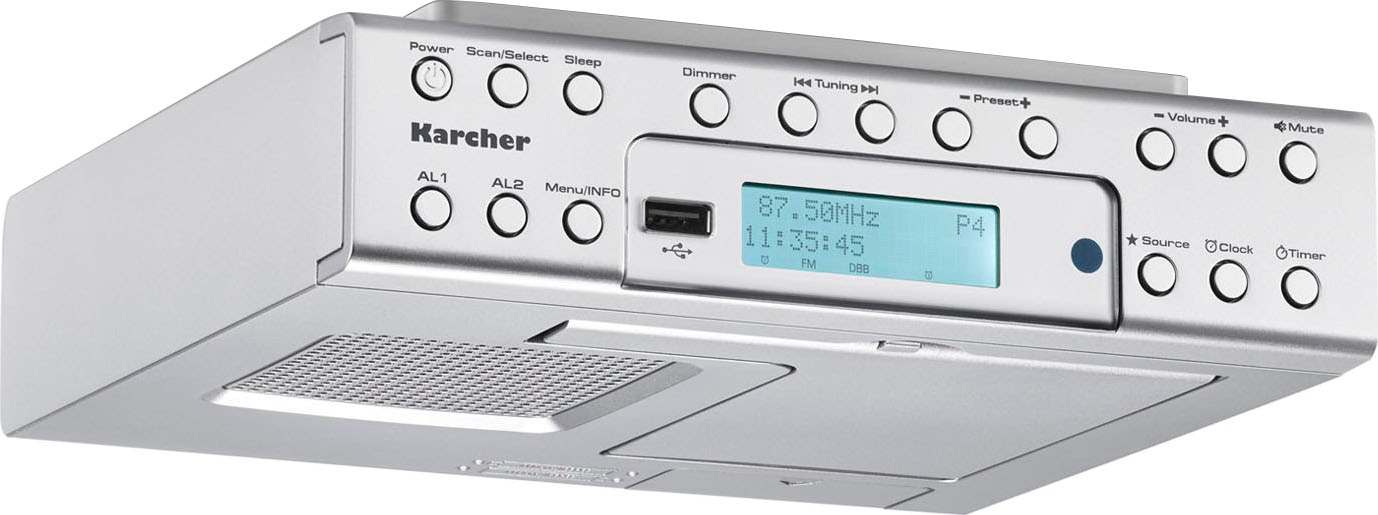 Digitalradio (DAB+) »RA 2030D«, (Bluetooth Digitalradio (DAB+)-UKW mit RDS 2 W)