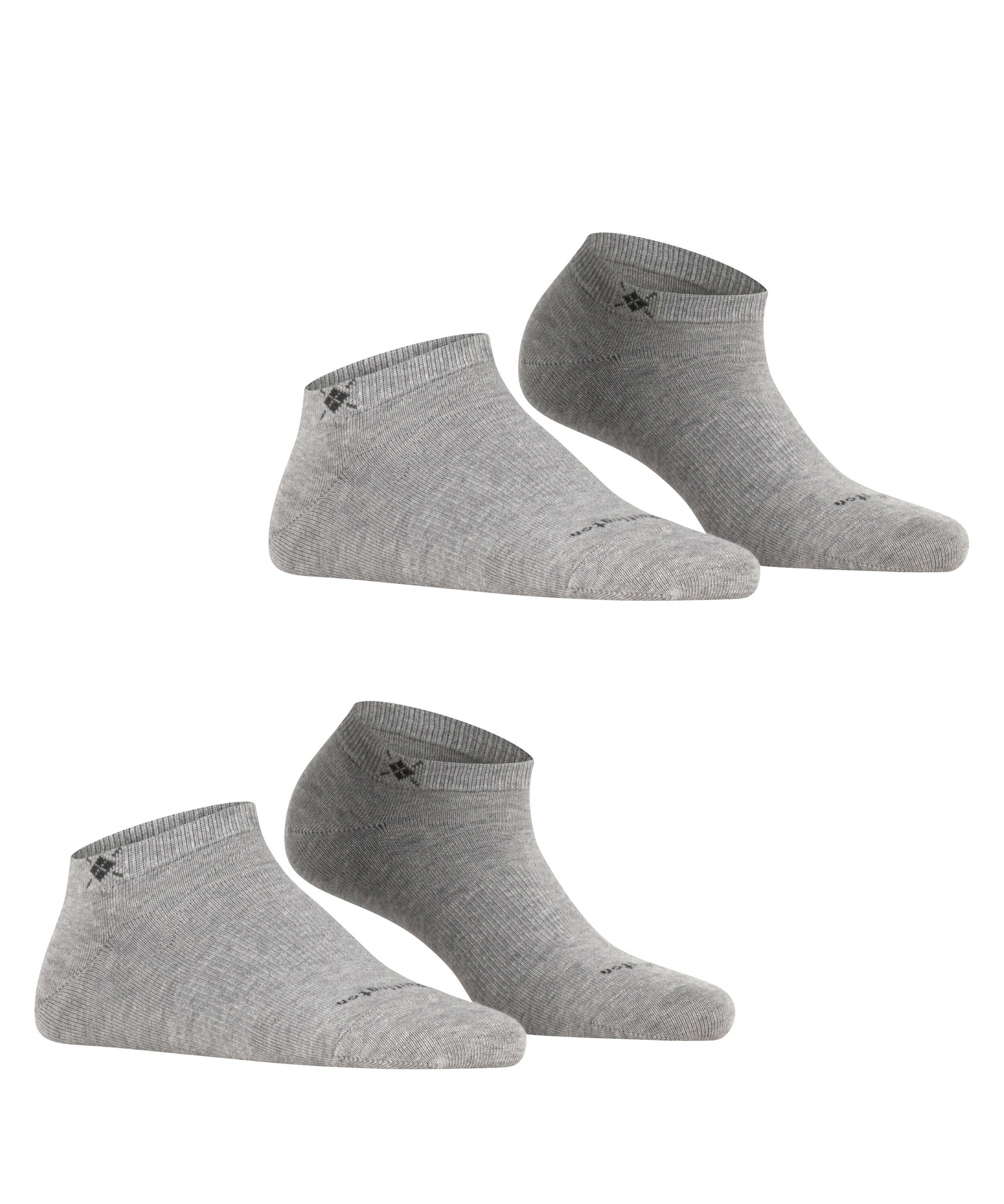 Burlington Sneakersocken »Everyday« 2 Paar,  Einheitsgröße 36-41, unifarben,  Burlington-Logo