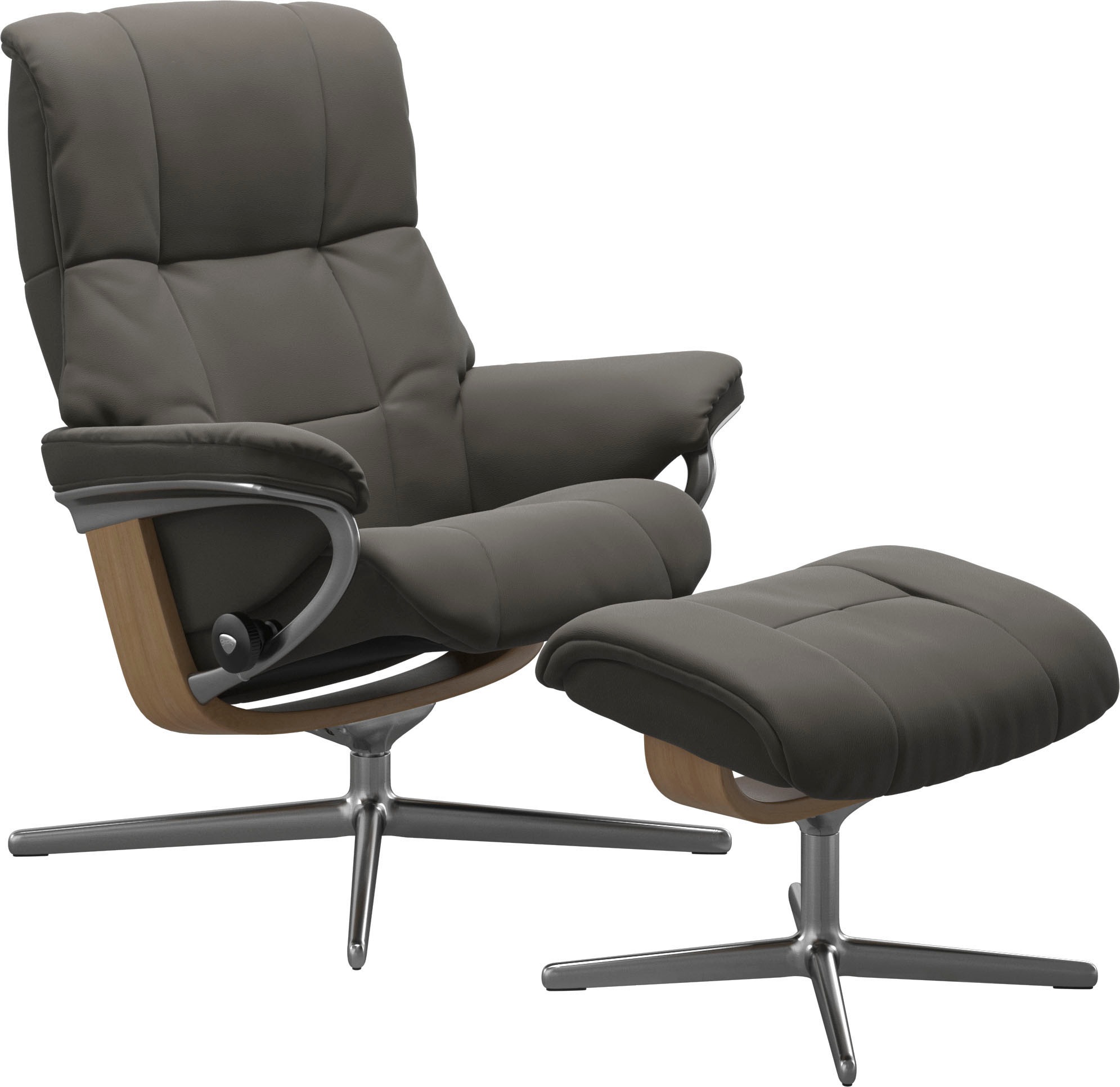 Stressless® Relaxsessel »Mayfair«, mit Cross Base, Größe S, M & L, Holzakzent Eiche