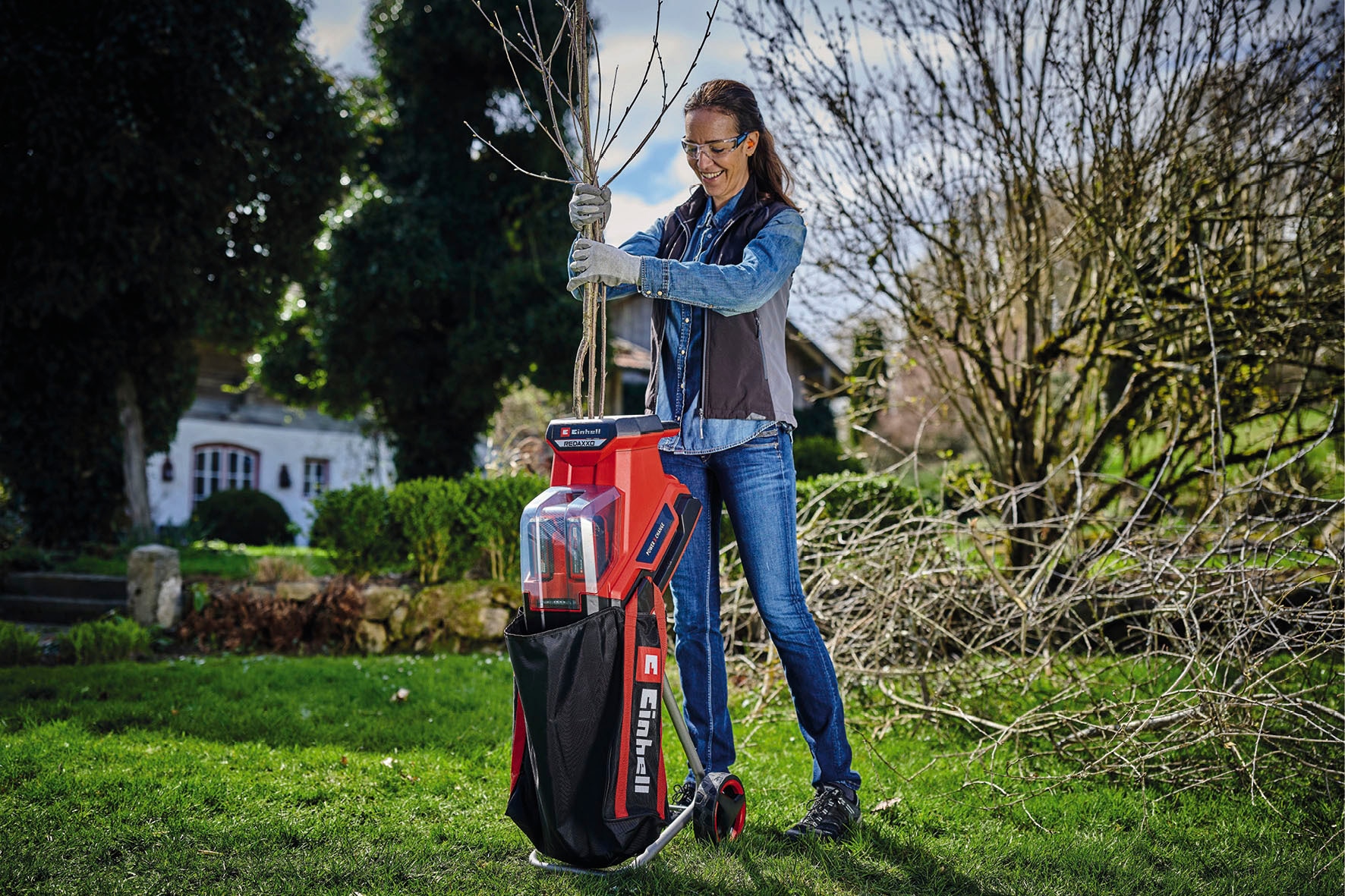 Einhell Messerhäcksler »REDAXXO 36/25«, ohne Akku und Ladegerät