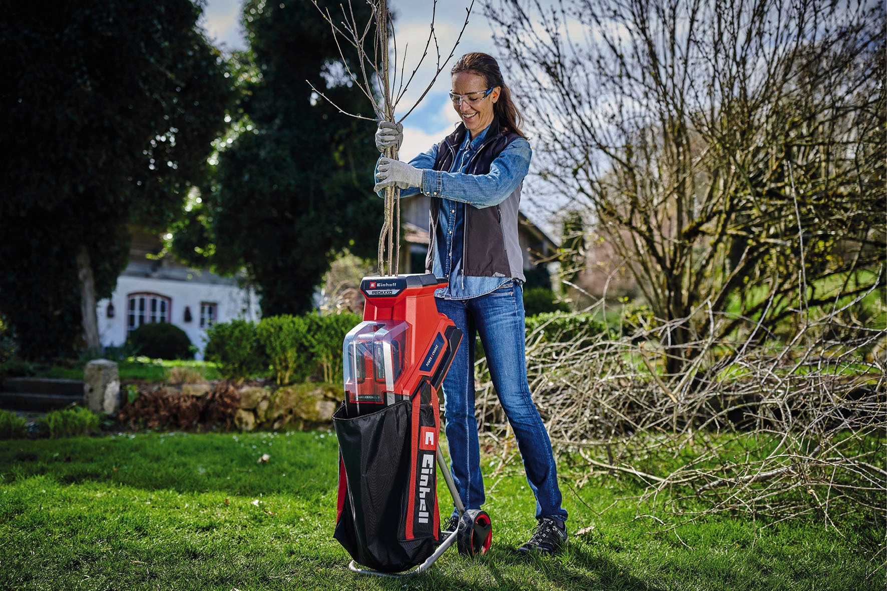 Einhell Messerhäcksler »REDAXXO 36/25« ohne Akku und Ladegerät günstig online kaufen