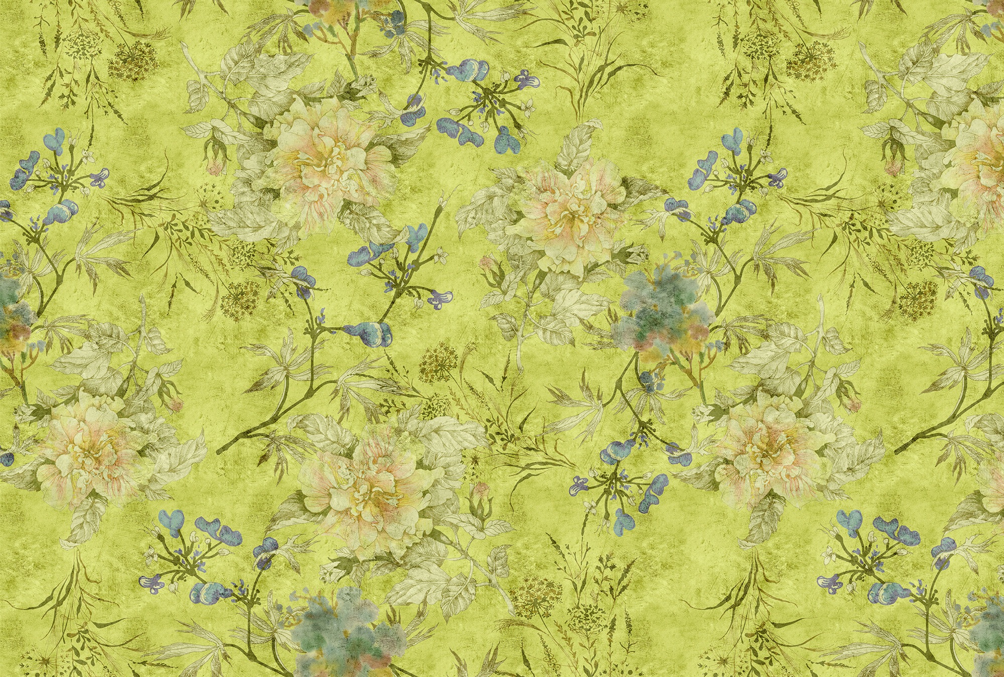 living walls Fototapete »Walls by Patel Tender Blossom 1« glatt Vlies, Wand günstig online kaufen