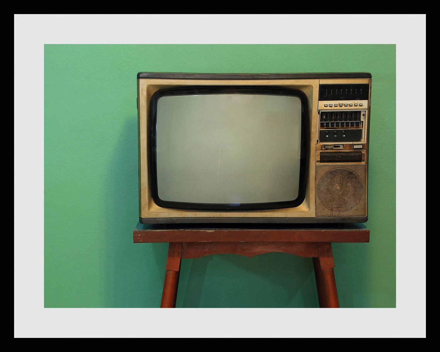 queence Bild »Prime Time« Technik | historische Ereignisse 1 Stk. tlg. HD Premium Poster-Druck inkl. Holzrahmen