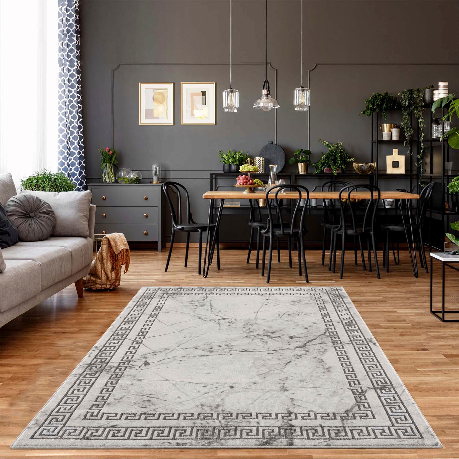 Carpet City Teppich »Noa 9273«, rechteckig, 11 mm Höhe, Kurzflor, Modern, W günstig online kaufen