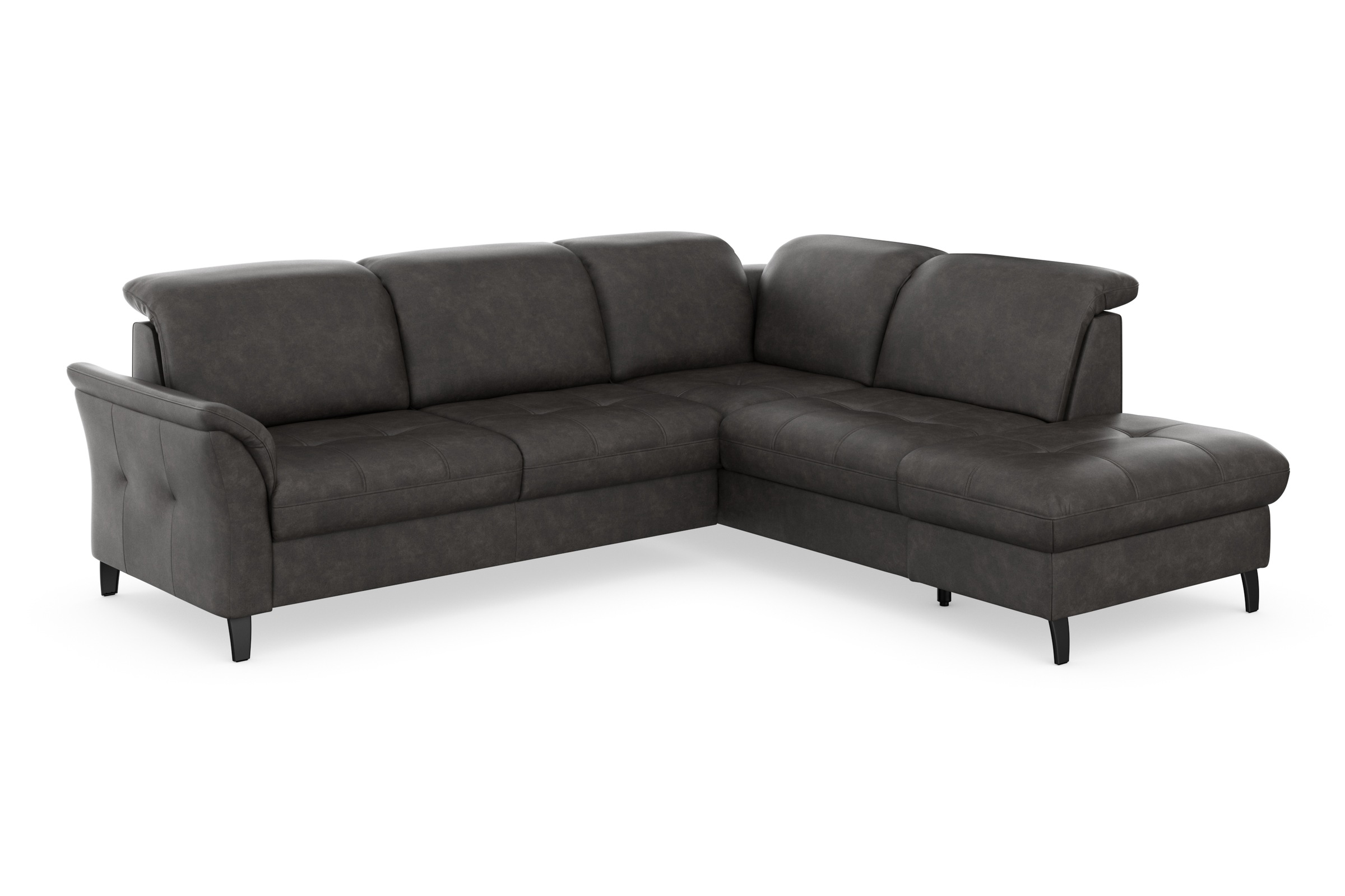 sit&more Ecksofa »Maggiore L-Form«, wahlweise mit Kopfteilverstellung, Bettfunktion und Stauraum